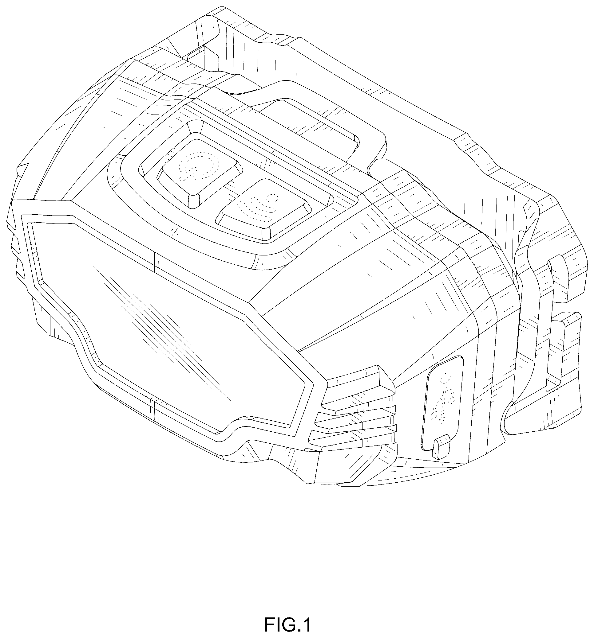 Patent USD1045162 — Head lamp — Figure 1