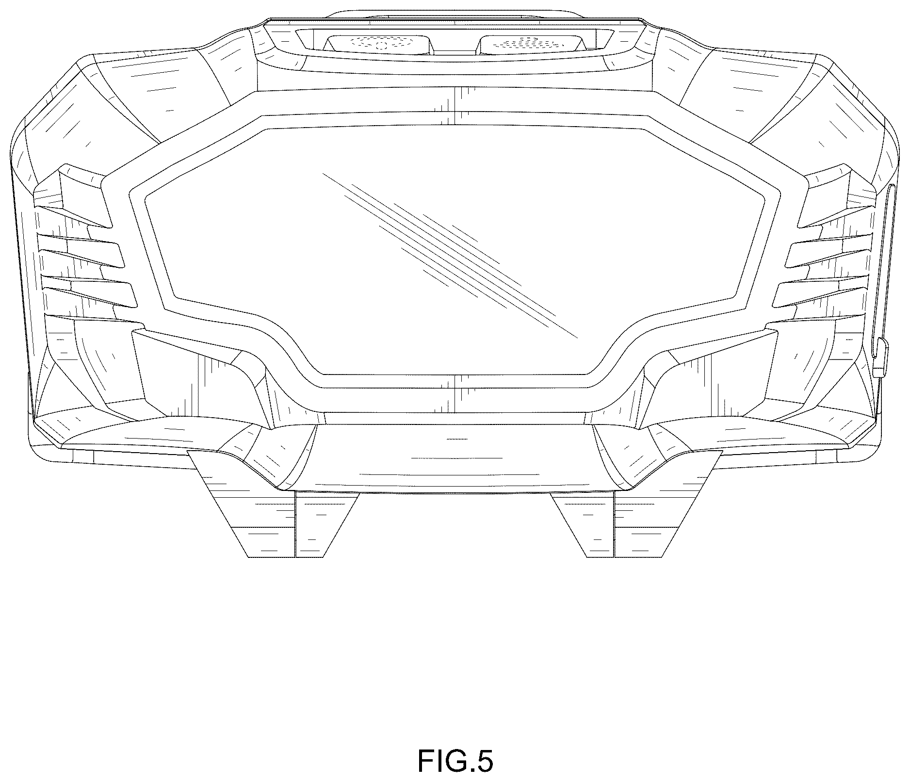 Patent USD1045162 Figure 5 – Head lamp