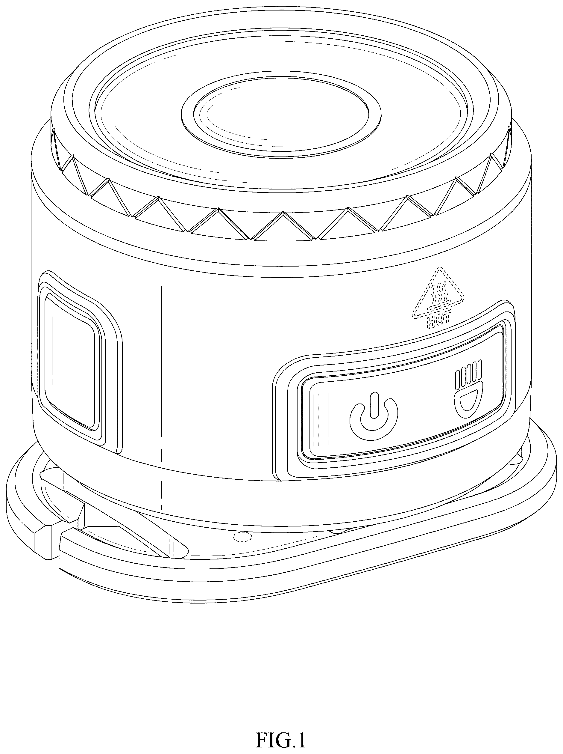 Patent USD1045163 — Head lamp — Figure 1
