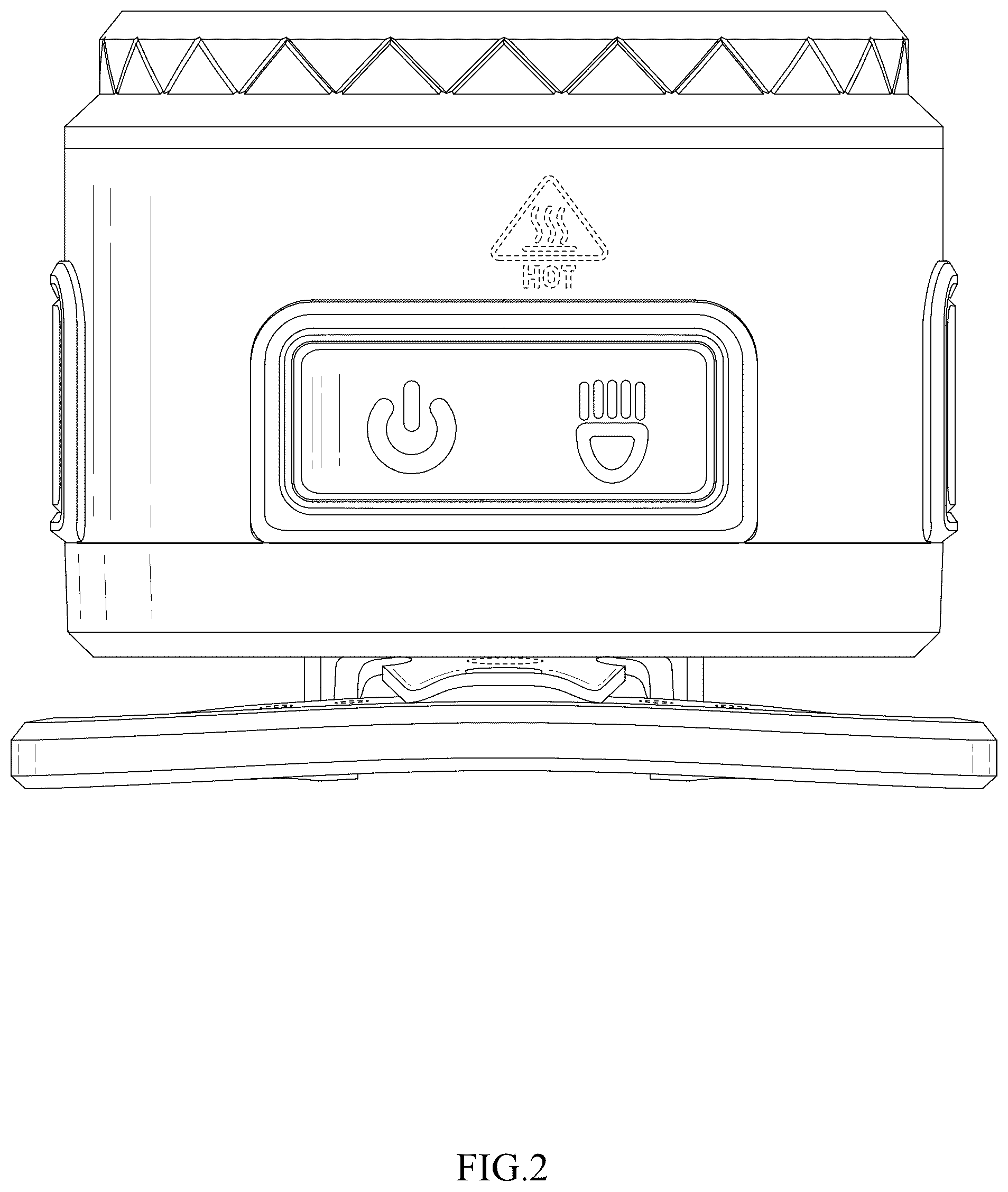 Patent USD1045163 Figure 2 – Head lamp