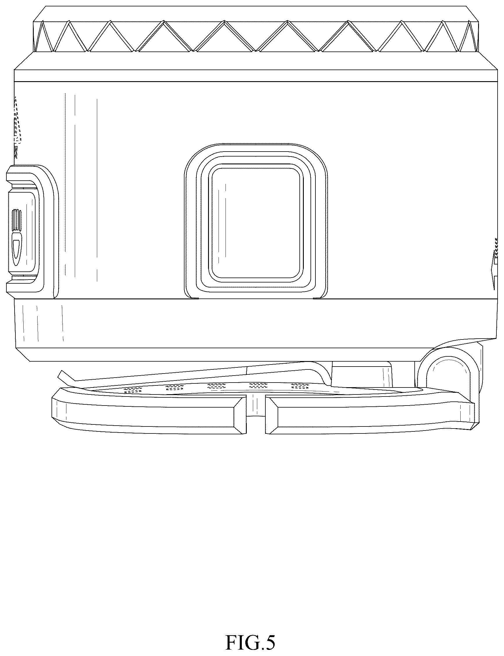 Patent USD1045163 Figure 5 – Head lamp