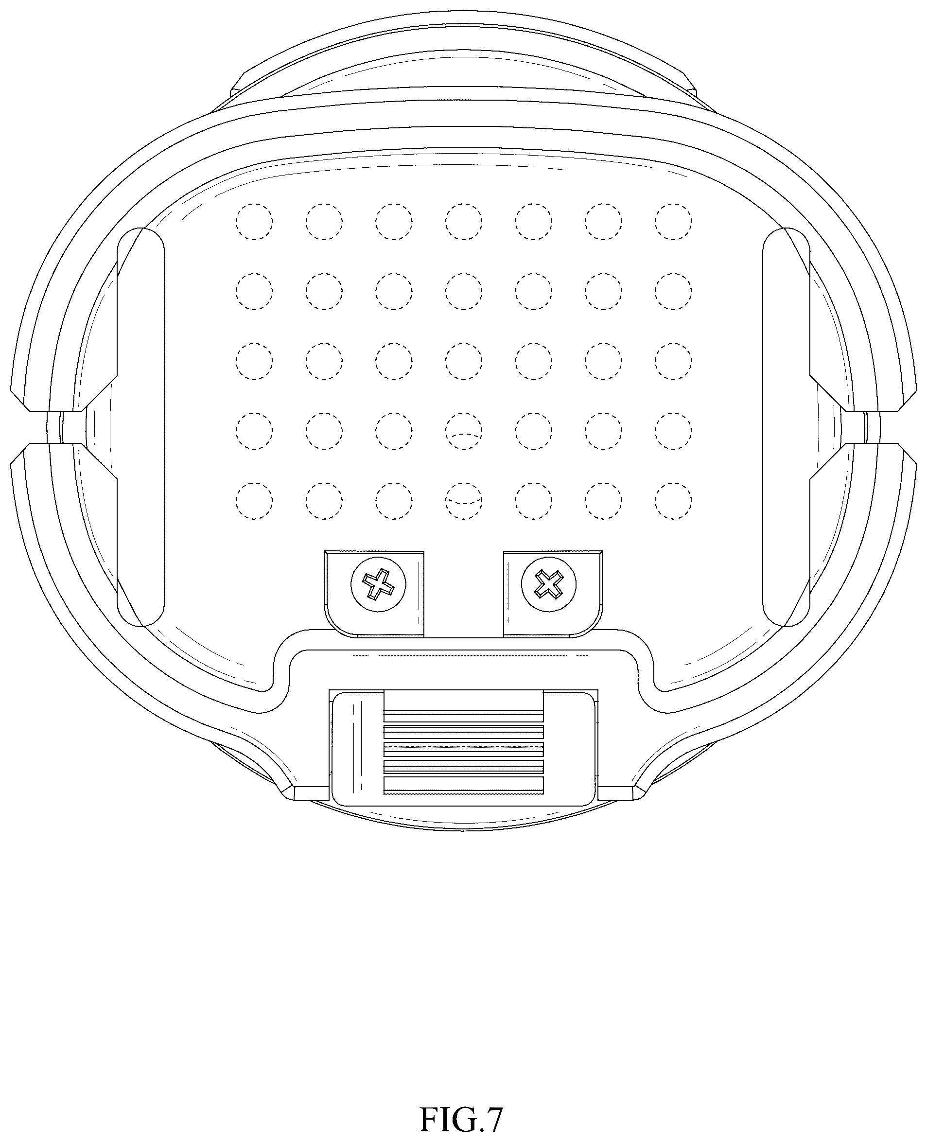Patent USD1045163 Figure 7 – Head lamp