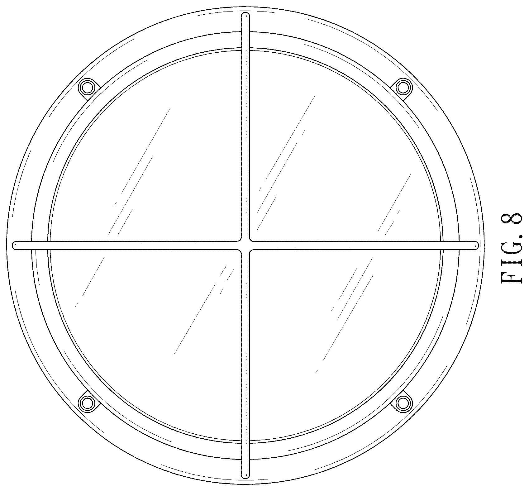 Patent USD1045165 Figure 8 – Ceiling fan light kit