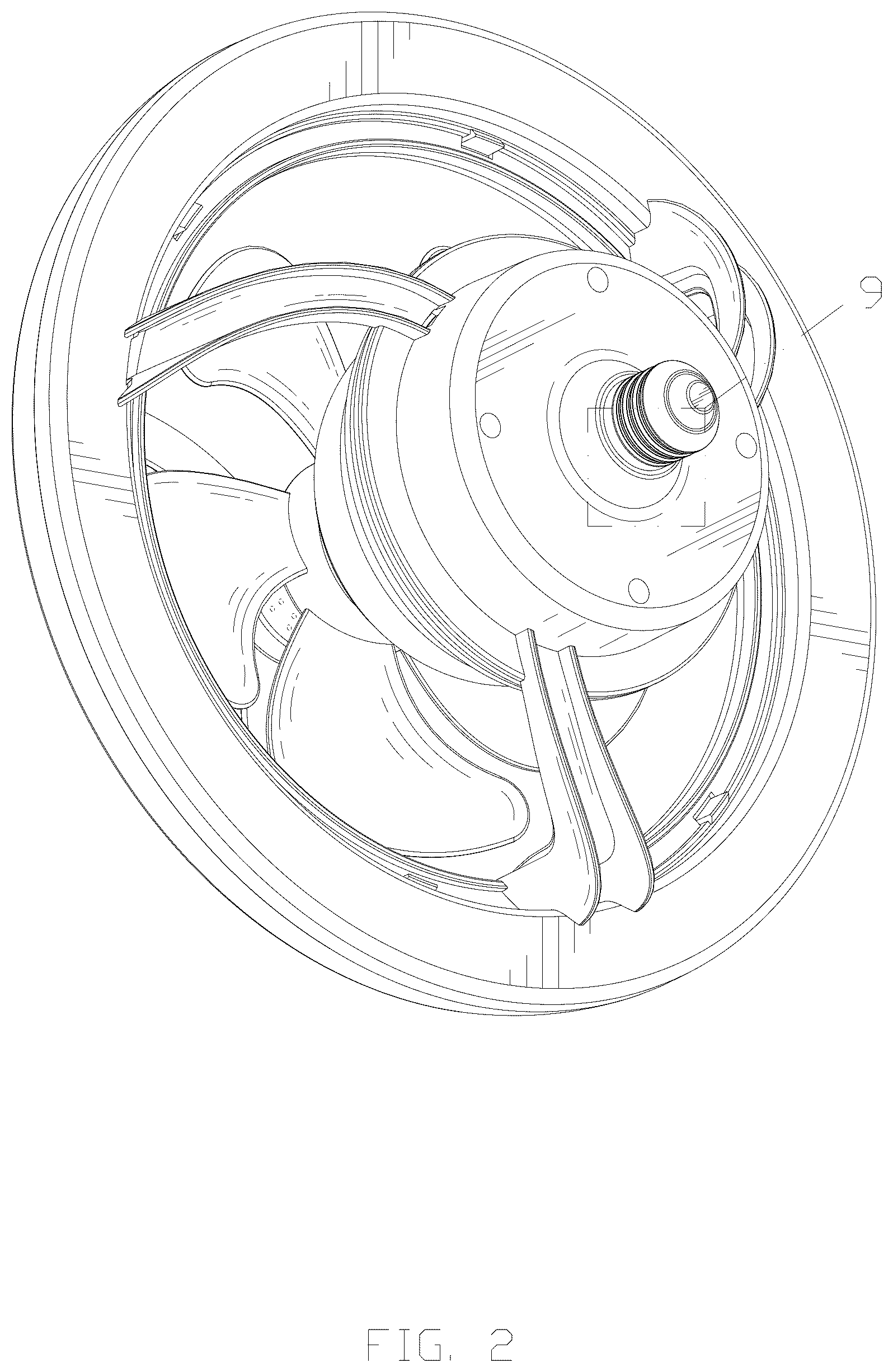 Patent USD1045166 Figure 2 – Aromatherapy fan with light