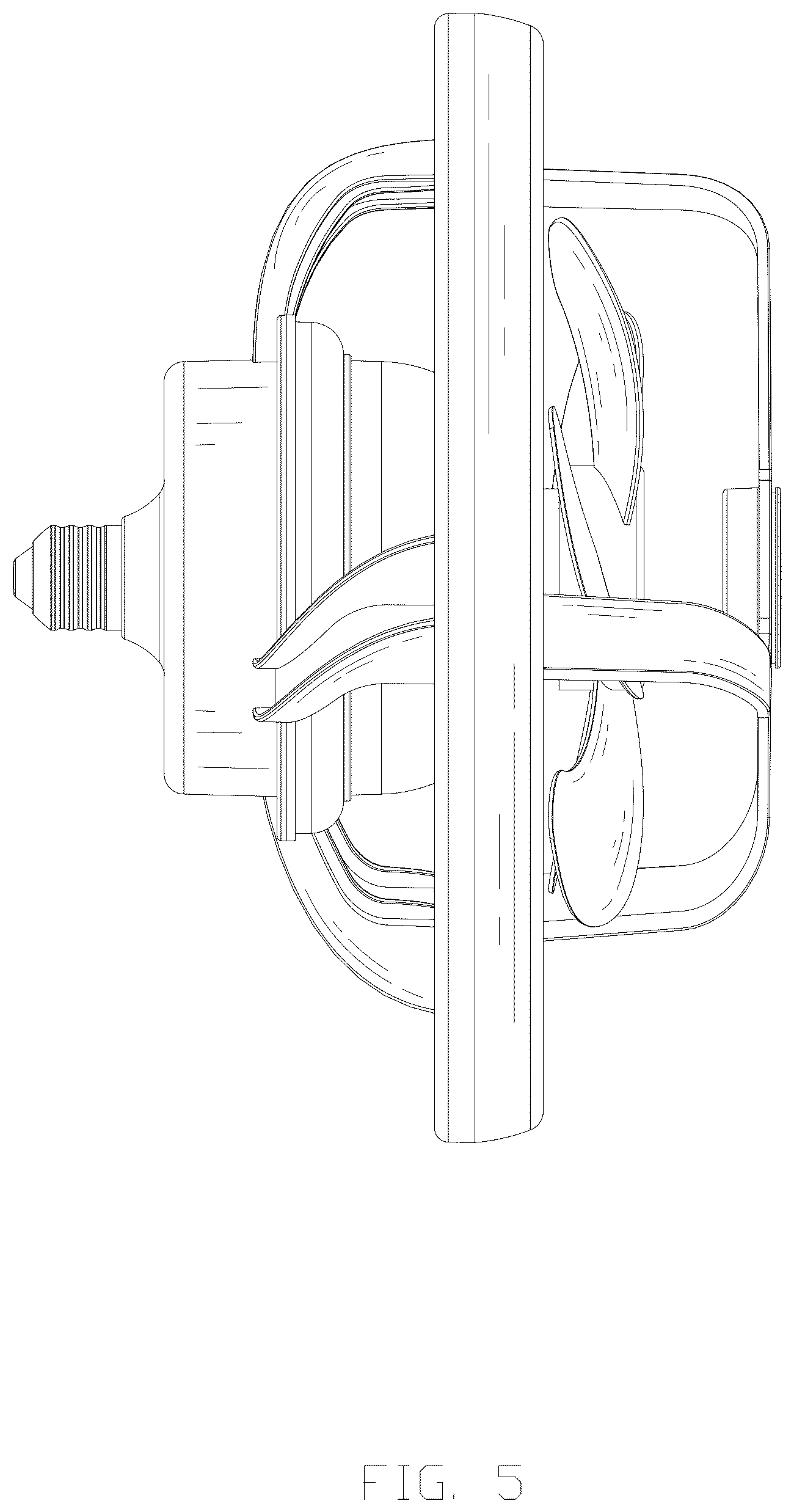 Patent USD1045166 Figure 5 – Aromatherapy fan with light