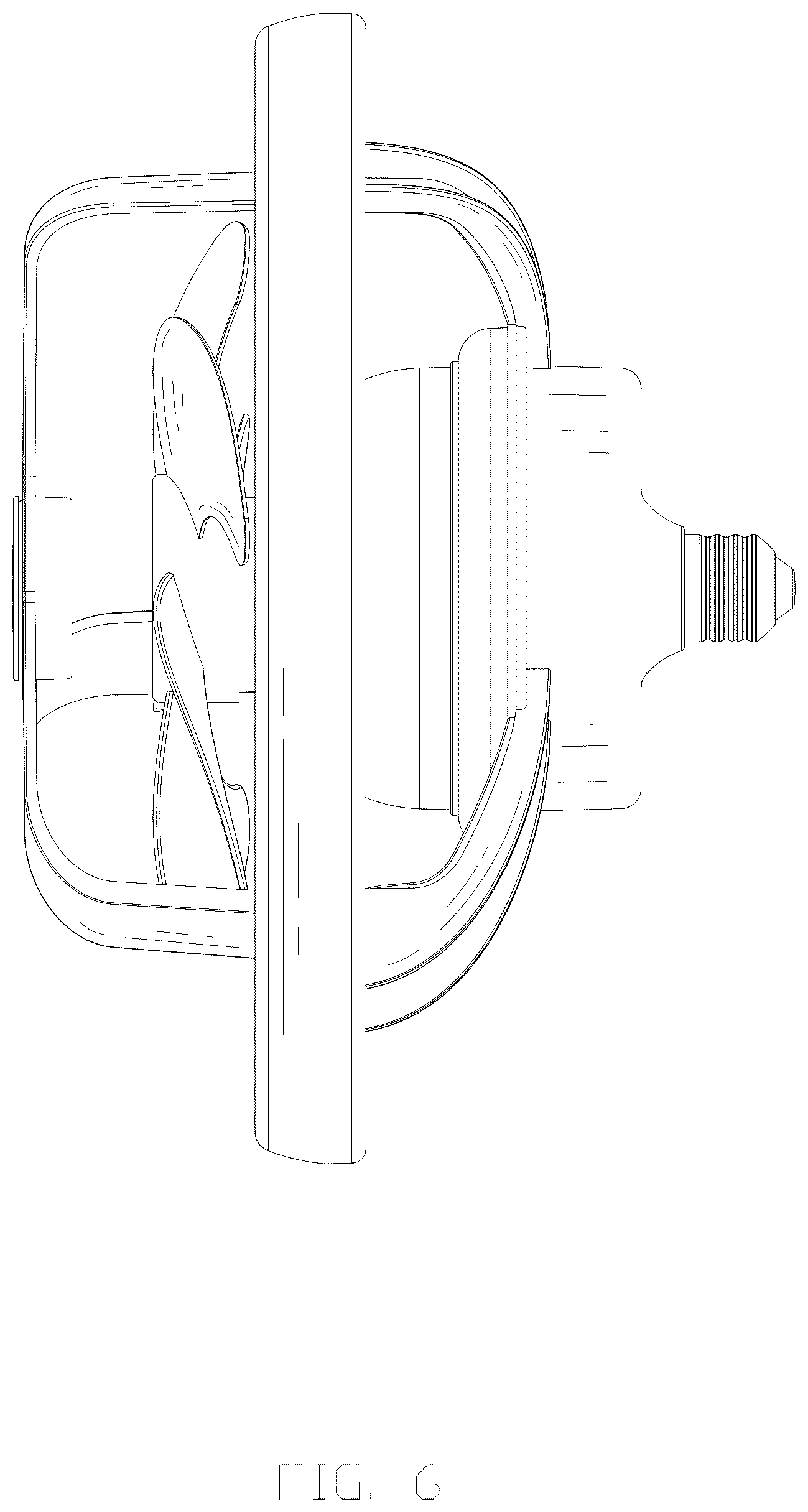 Patent USD1045166 Figure 6 – Aromatherapy fan with light