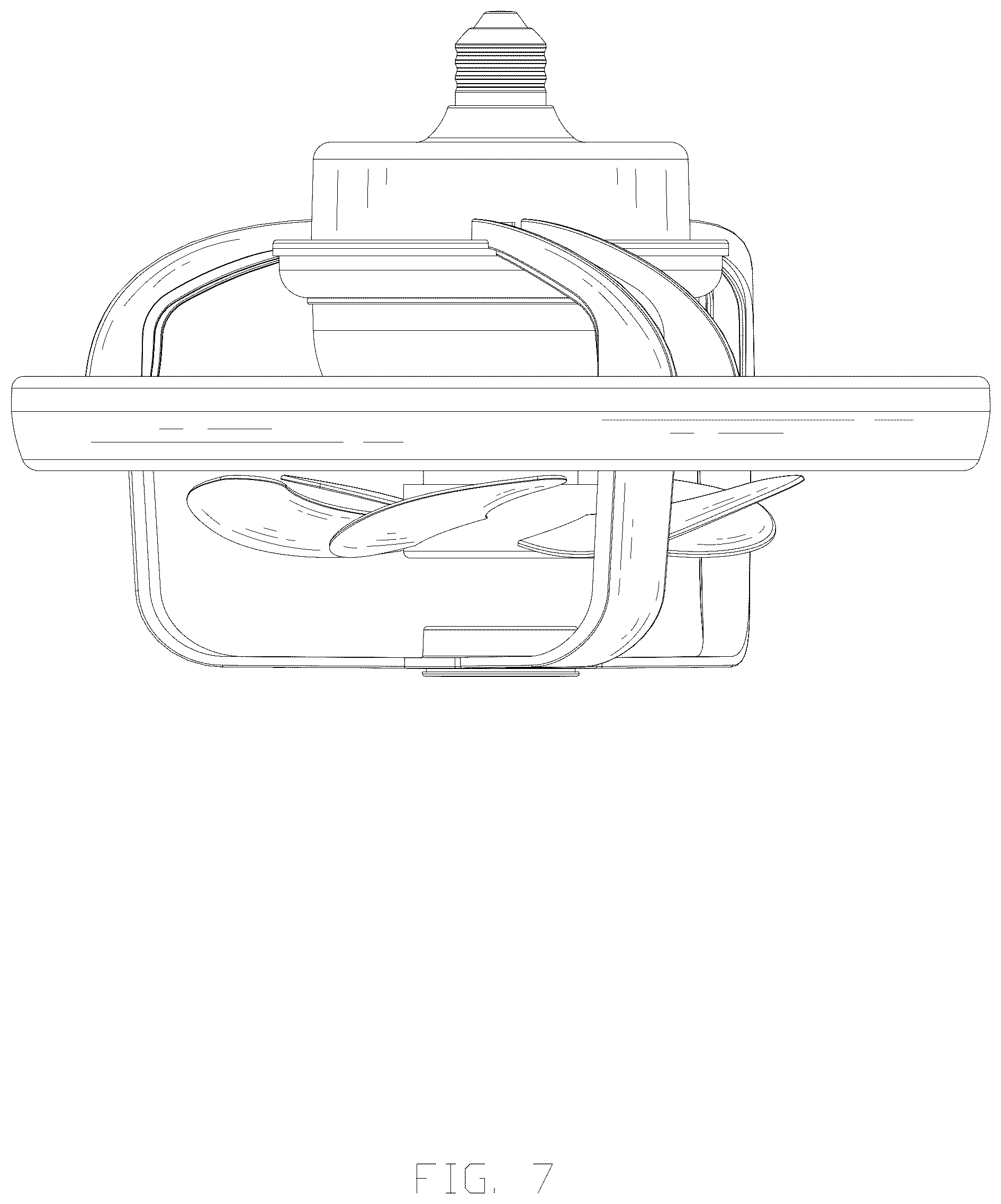 Patent USD1045166 Figure 7 – Aromatherapy fan with light