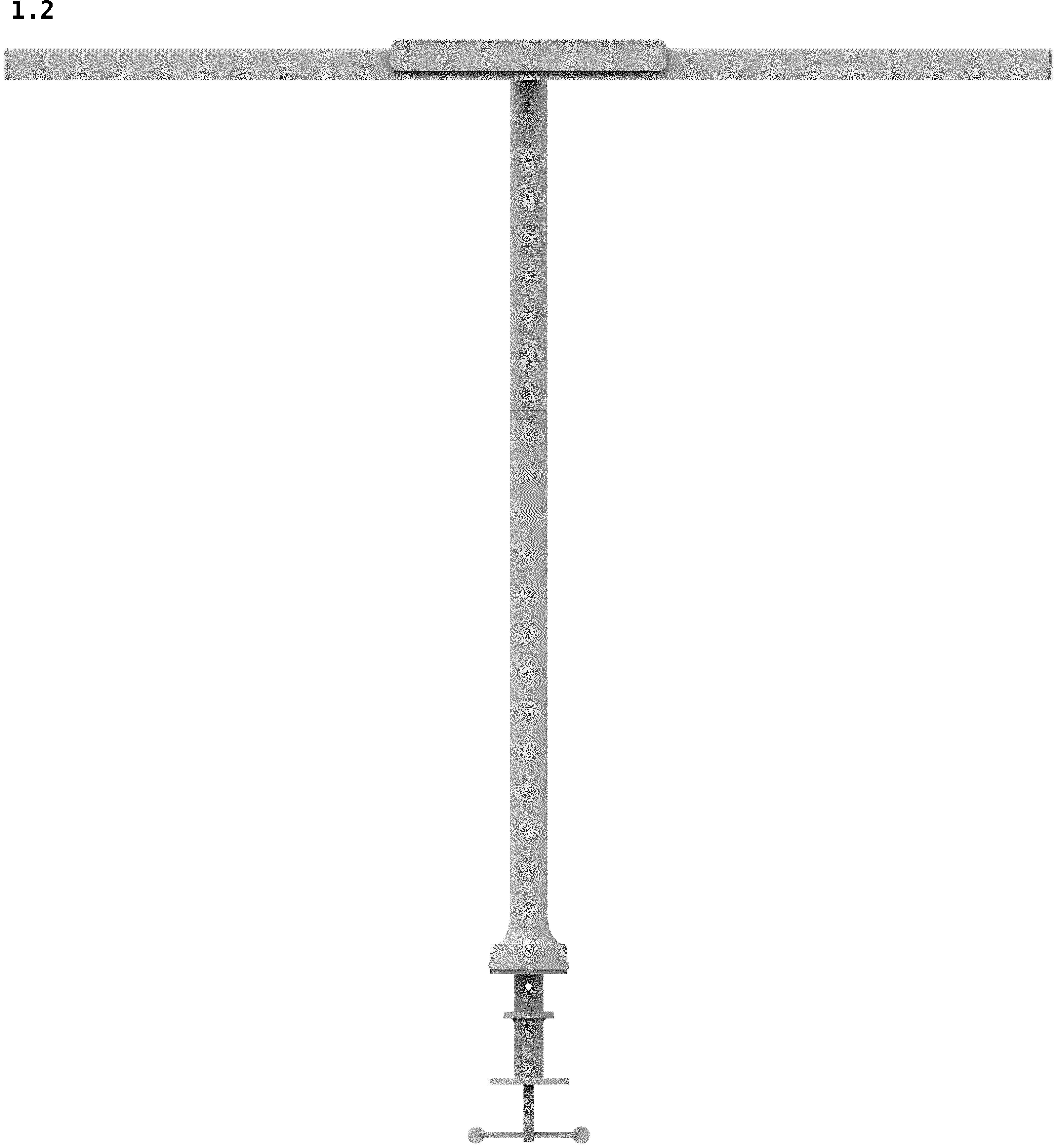 Patent USD1045168 Figure 2 – Table lamp