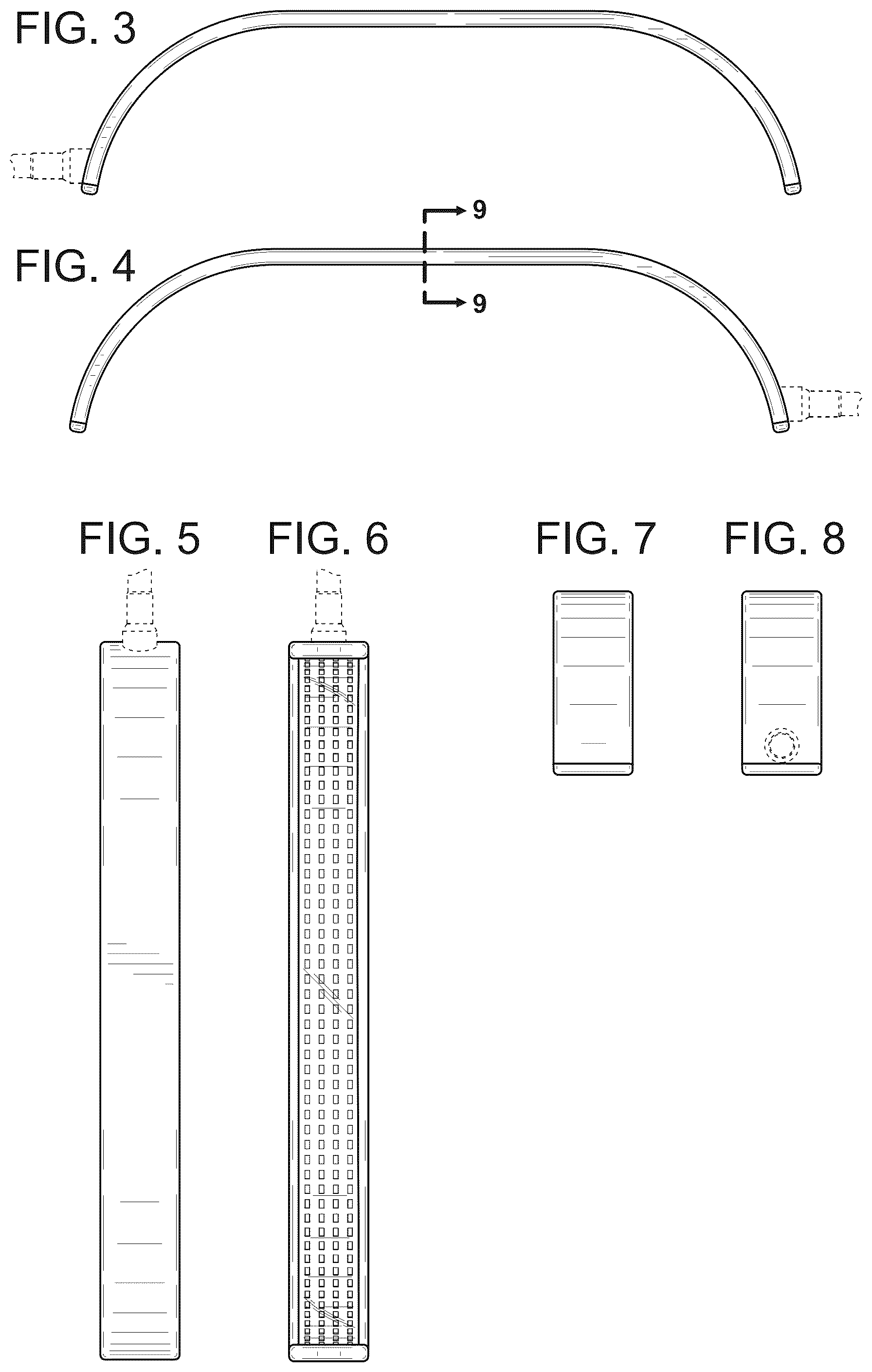 Patent USD1045169 Figure 3 – Curved light