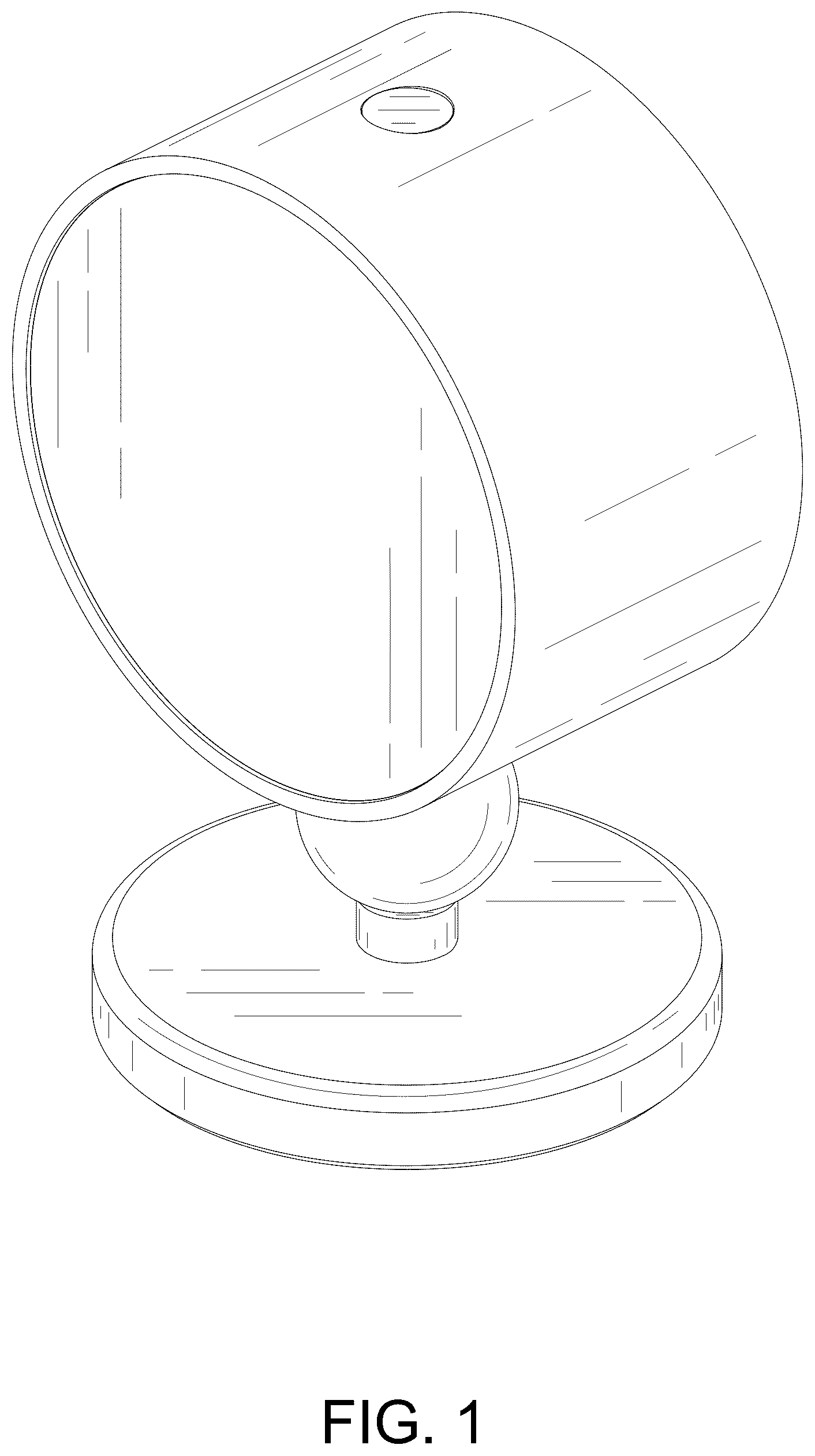 Patent USD1045171 Figure 1 – Lamp