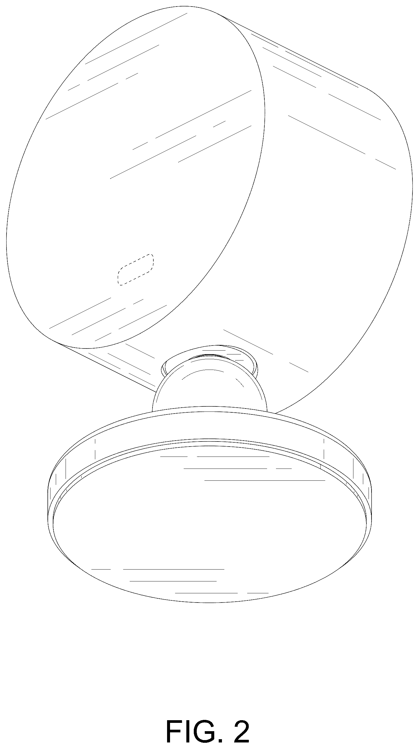 Patent USD1045171 Figure 2 – Lamp
