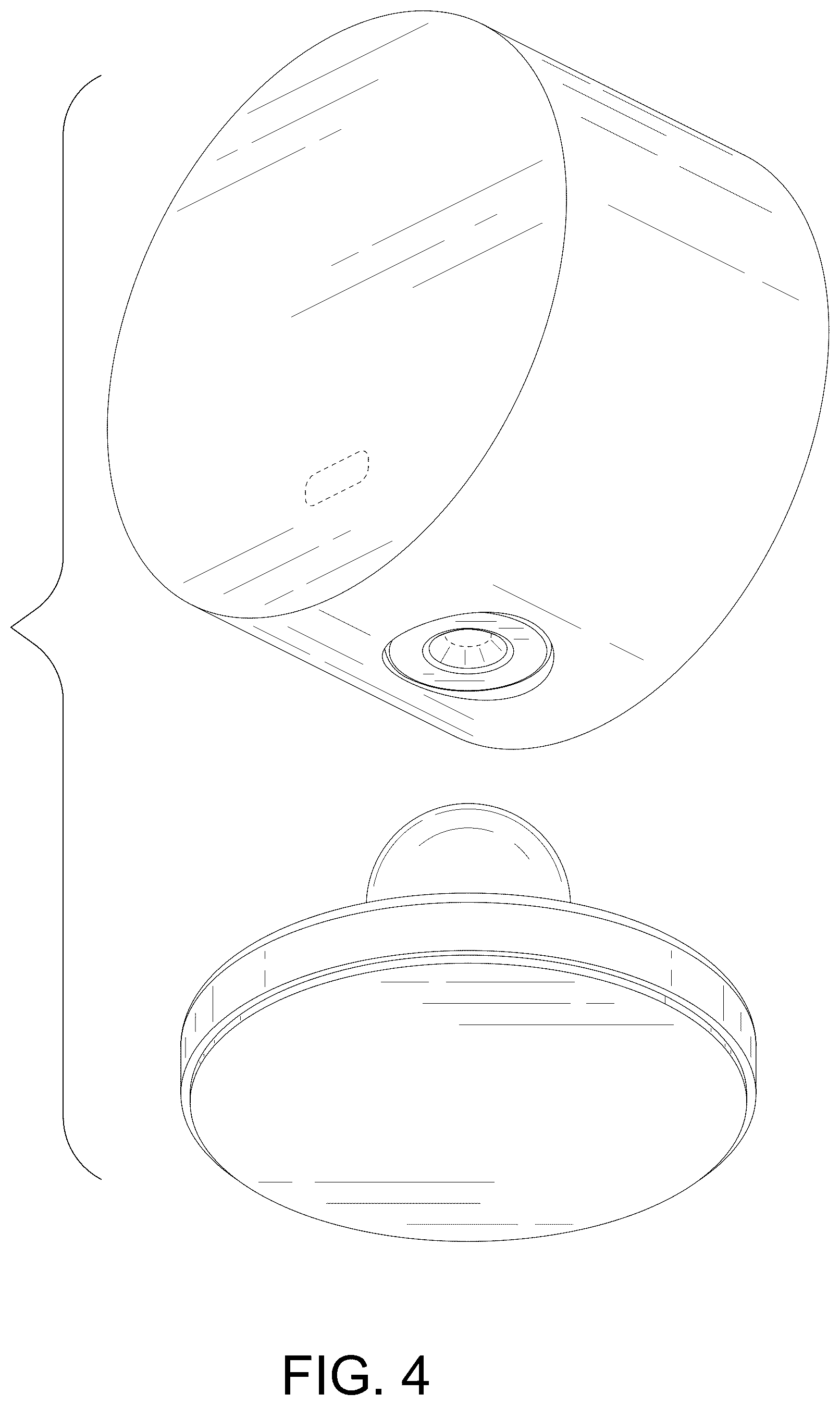 Patent USD1045171 Figure 4 – Lamp