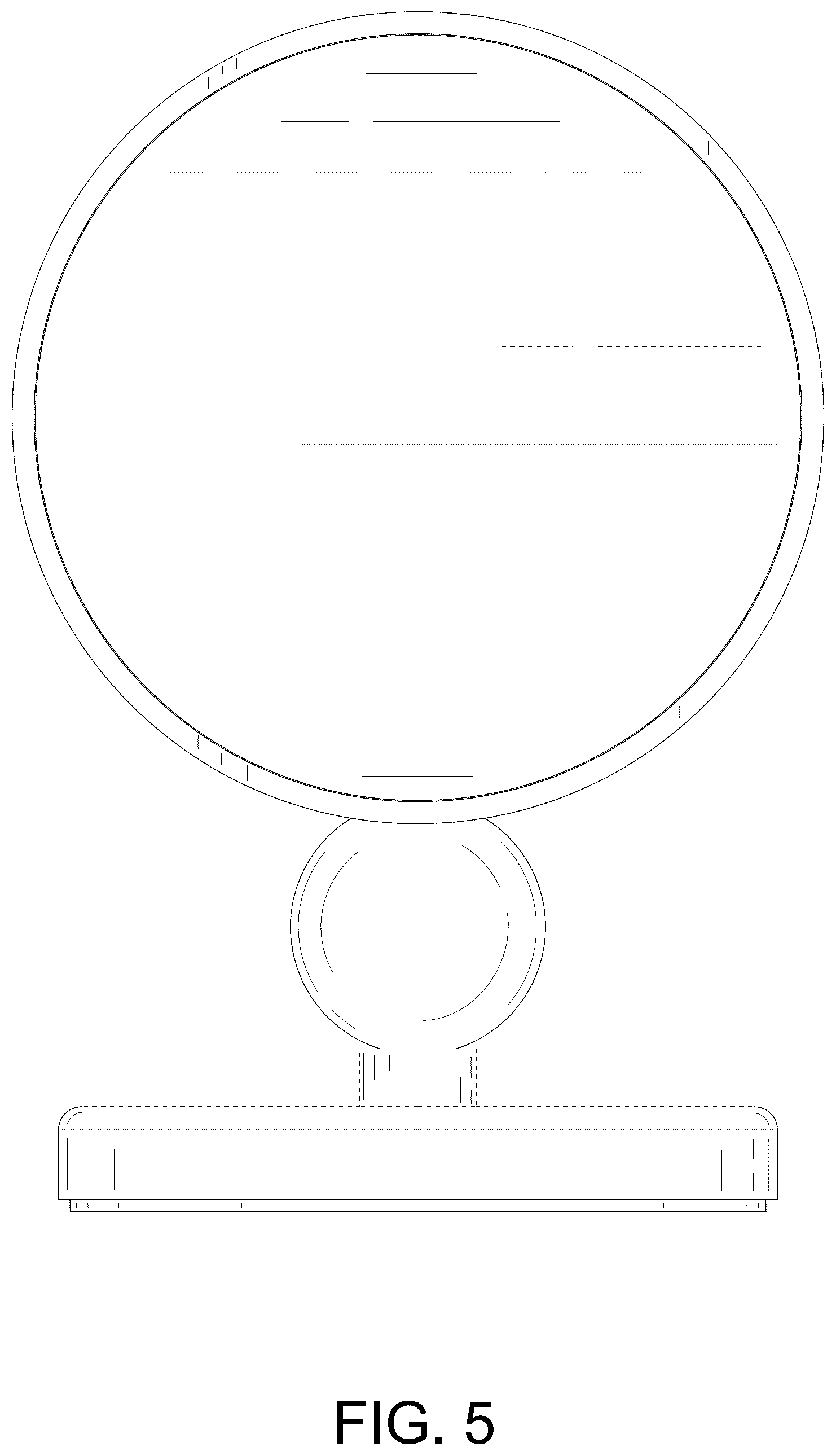 Patent USD1045171 Figure 5 – Lamp
