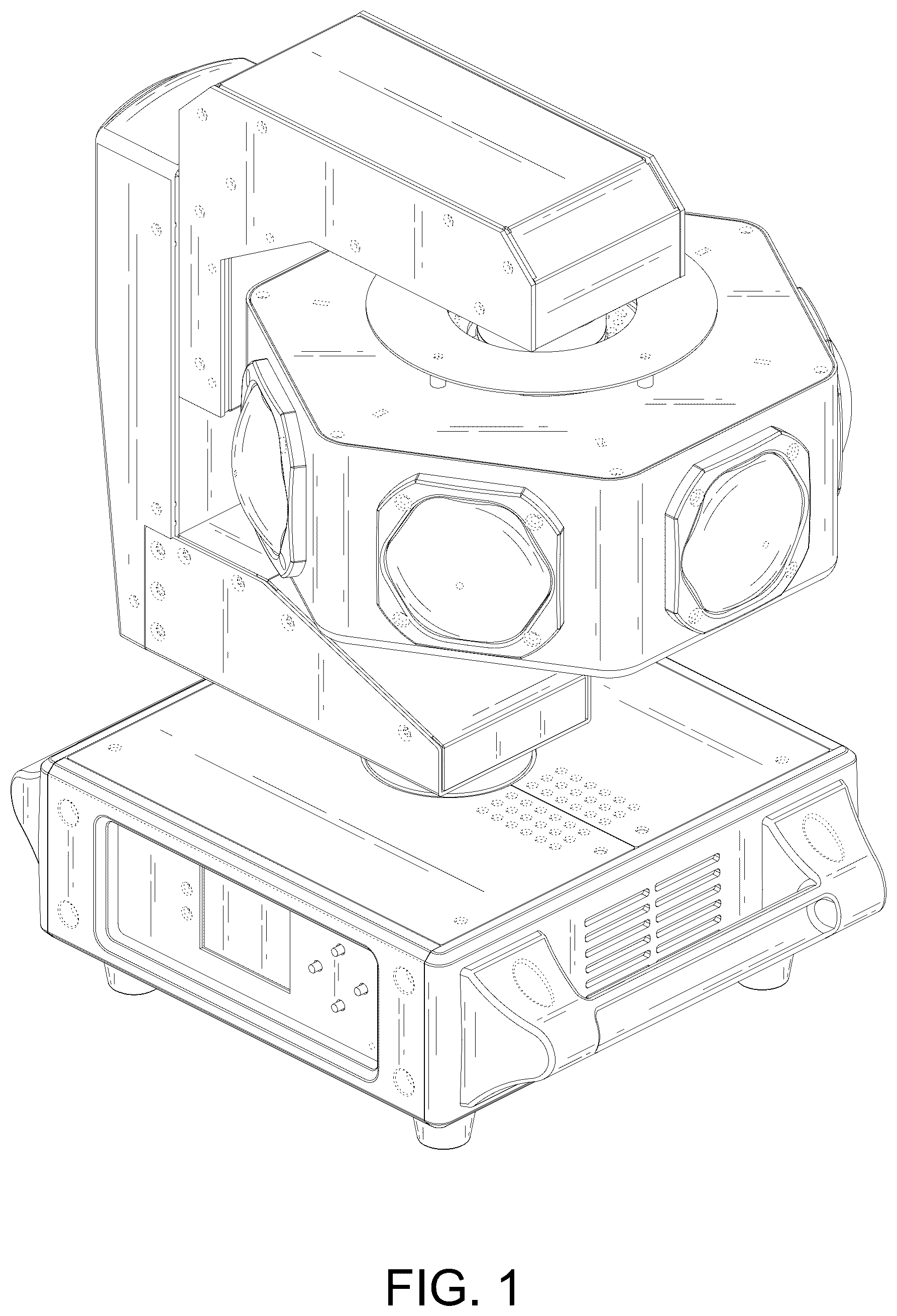 Patent USD1045172 — Stage light — Figure 1