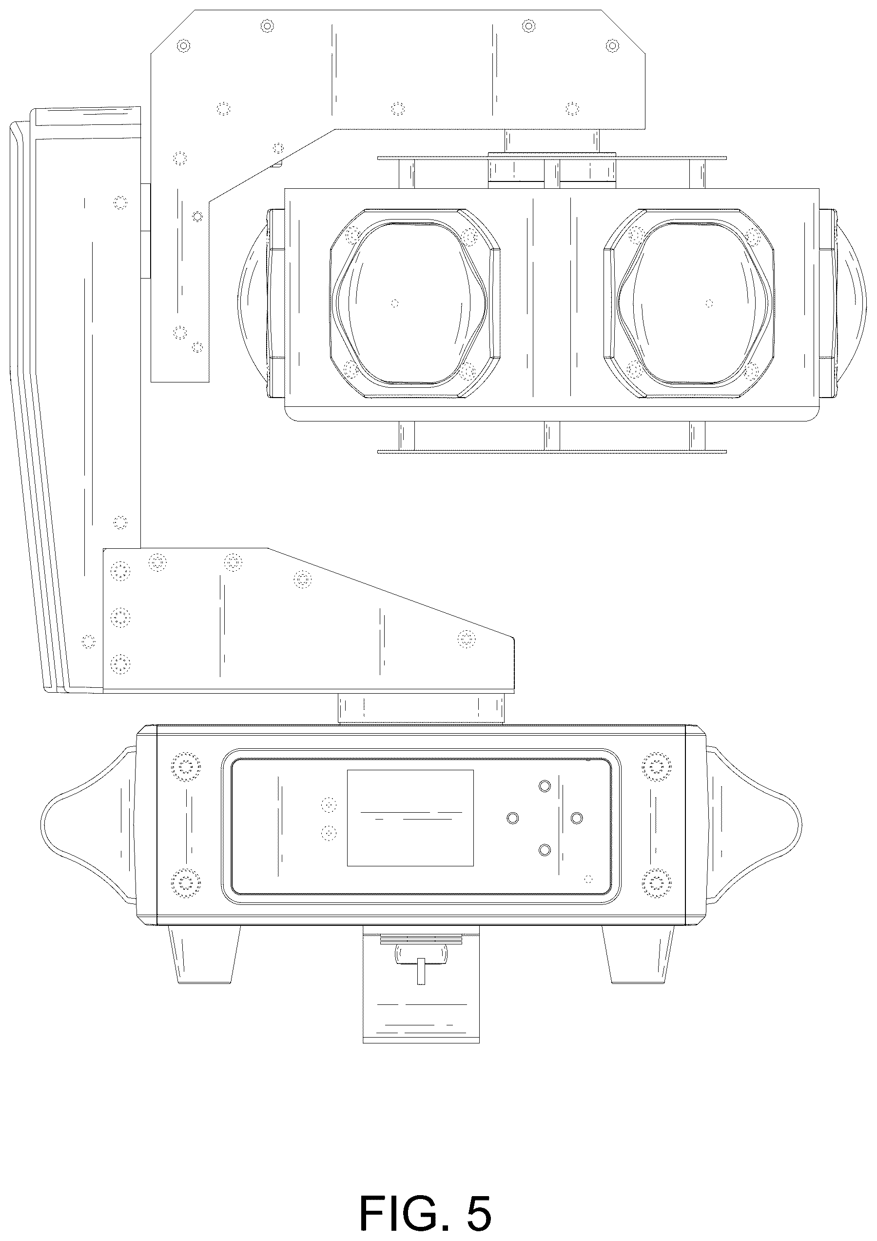 Patent USD1045172 Figure 5 – Stage light