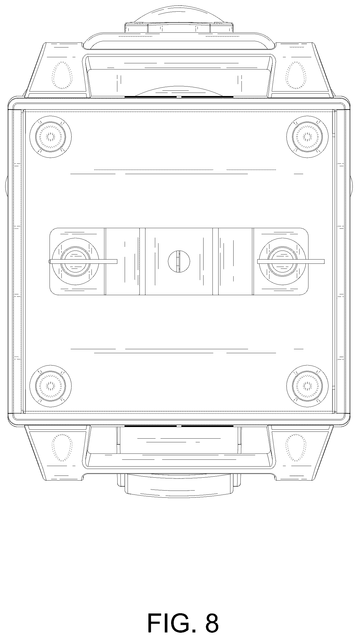 Patent USD1045172 Figure 8 – Stage light