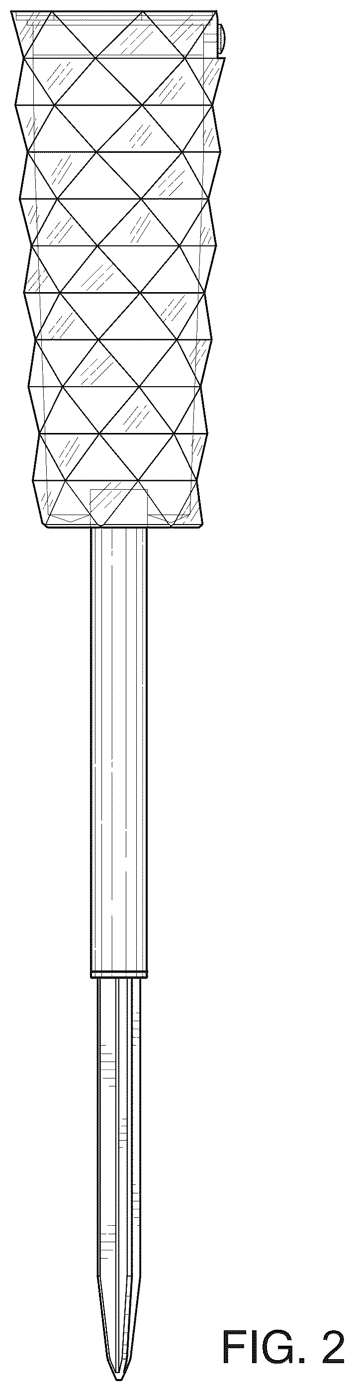 Patent USD1045174 Figure 2 – Crystal solar light