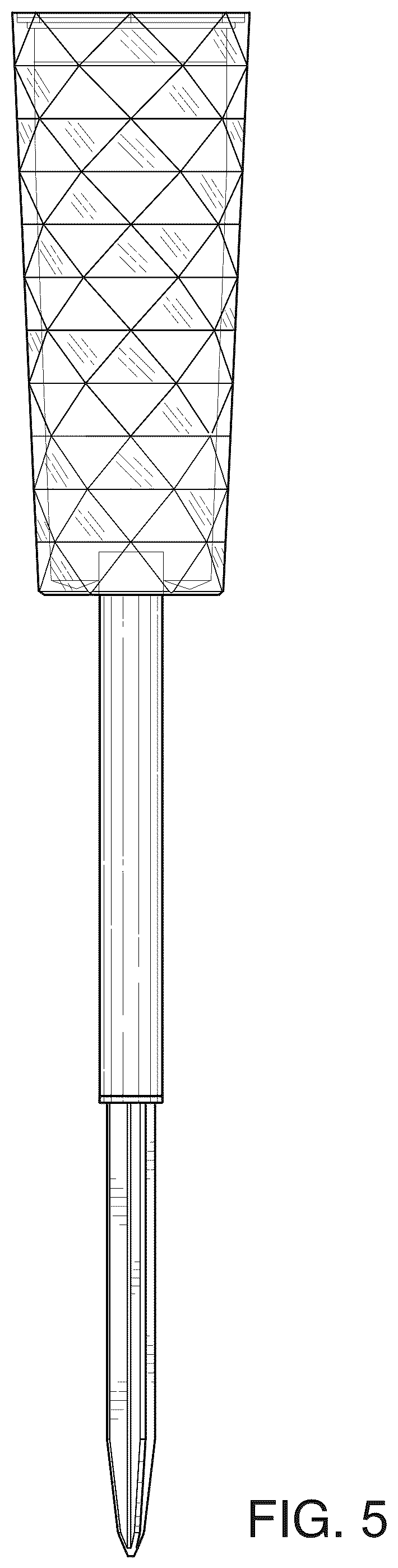 Patent USD1045174 Figure 5 – Crystal solar light