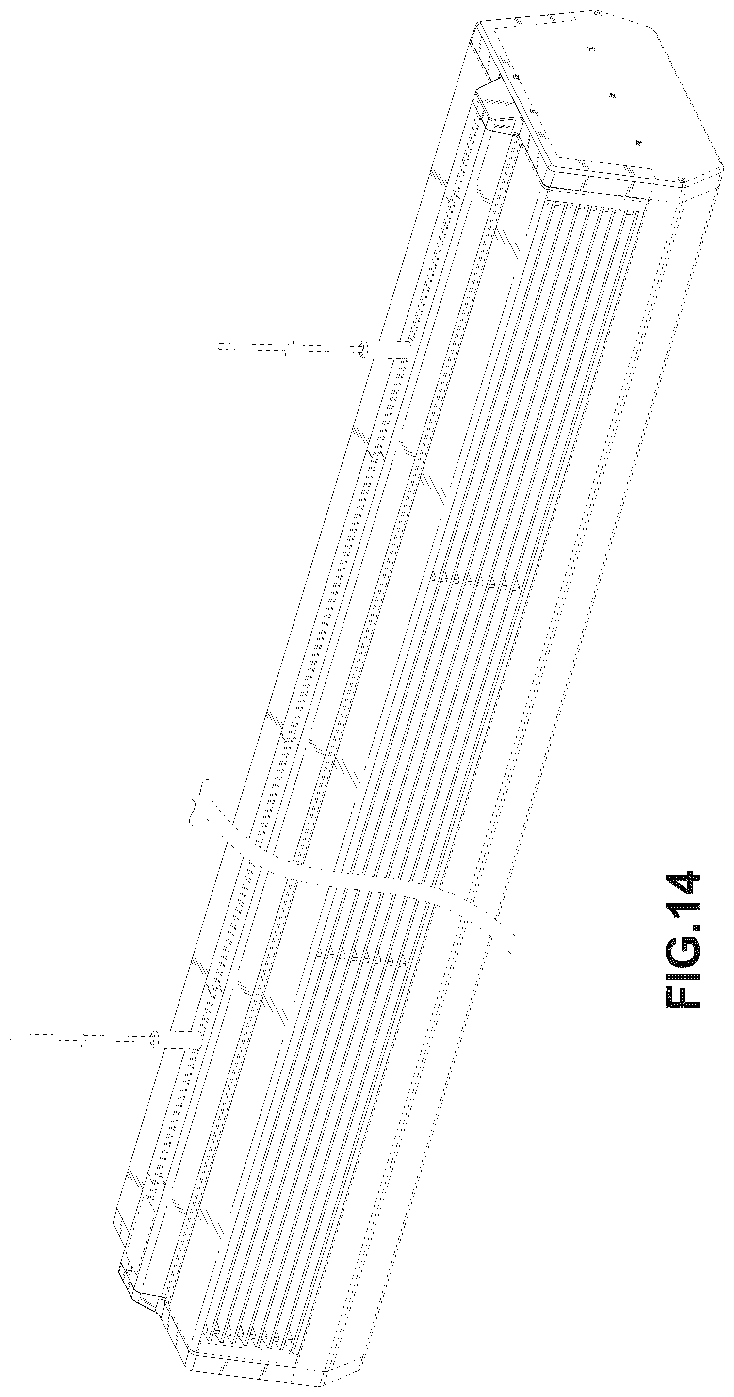 Patent USD1045176 Figure 10 – Ultraviolet sterilization line lamp