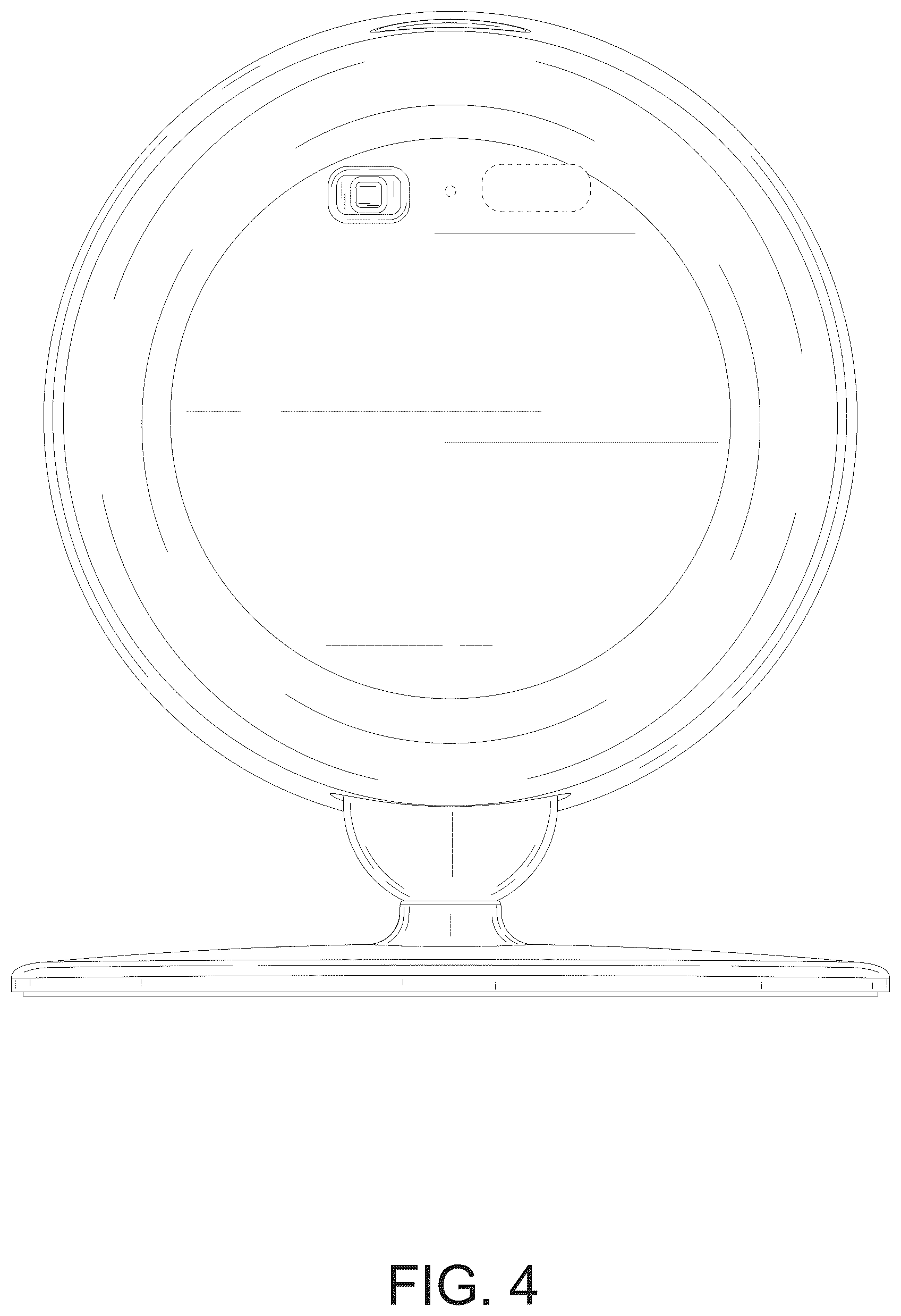 Patent USD1045182 Figure 4 – Wall lamp