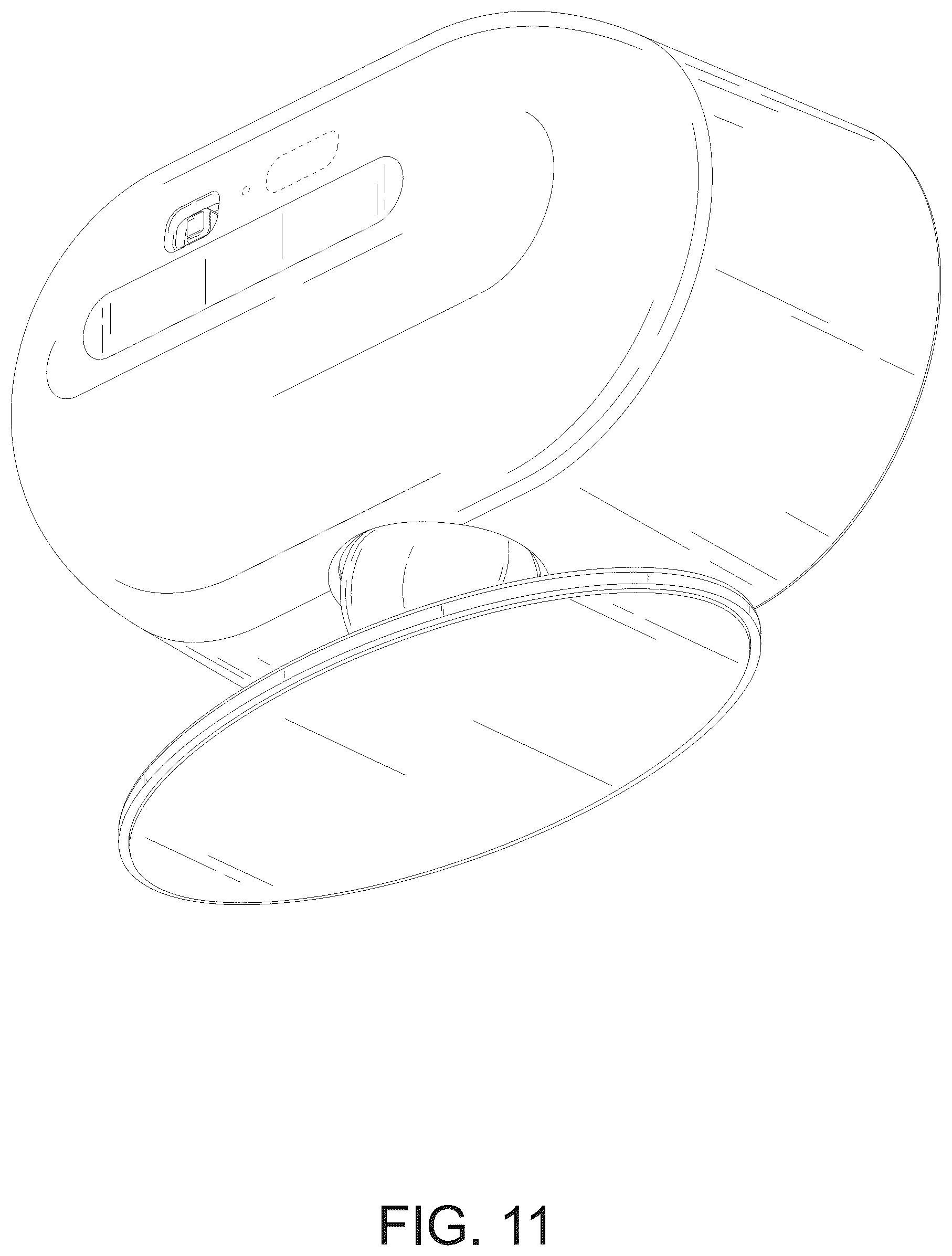 Patent USD1045182 Figure 11 – Wall lamp