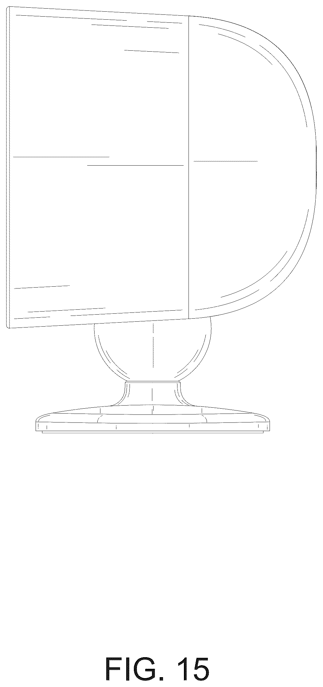Patent USD1045182 Figure 15 – Wall lamp