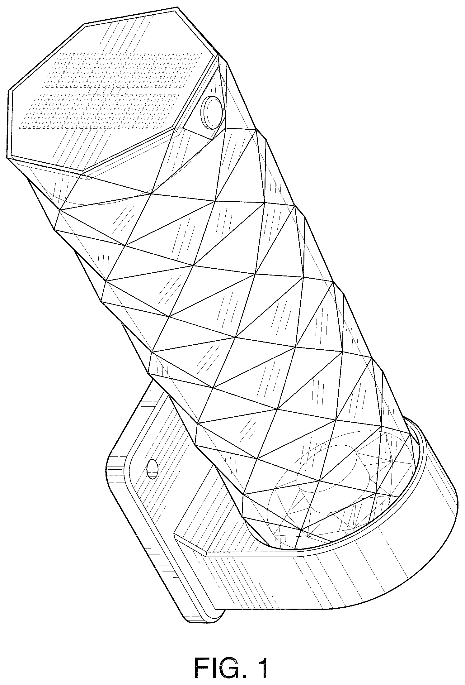Patent USD1045183 Figure 1 – Crystal solar light