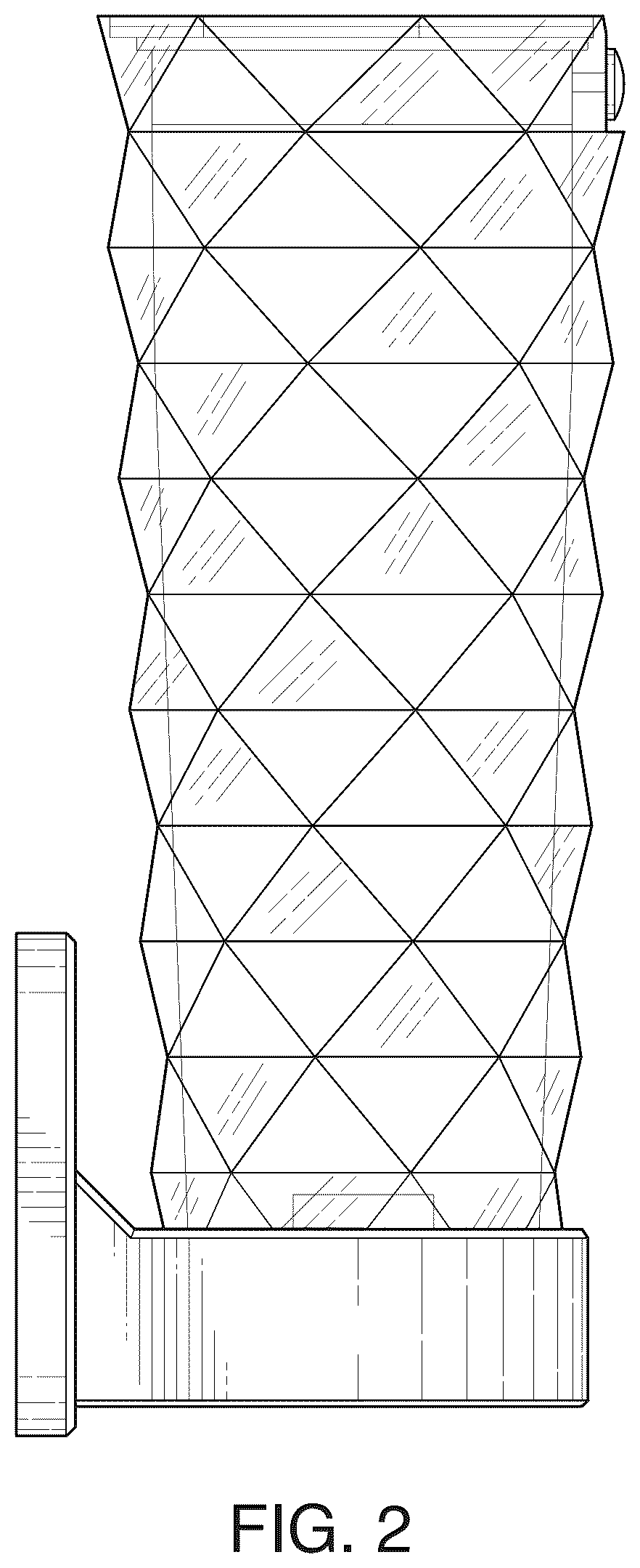 Patent USD1045183 Figure 2 – Crystal solar light