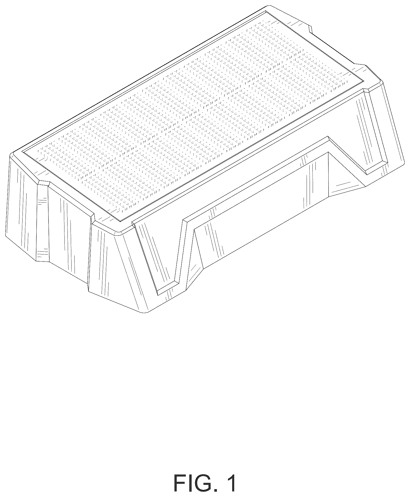 Patent USD1045184 Figure 1 – Solar wall light
