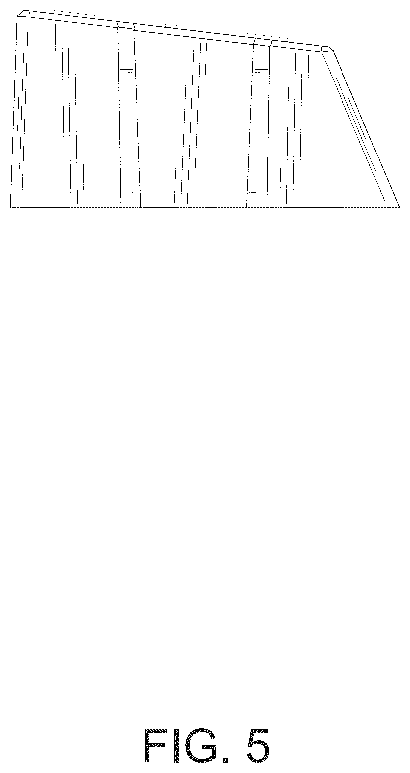 Patent USD1045184 Figure 5 – Solar wall light