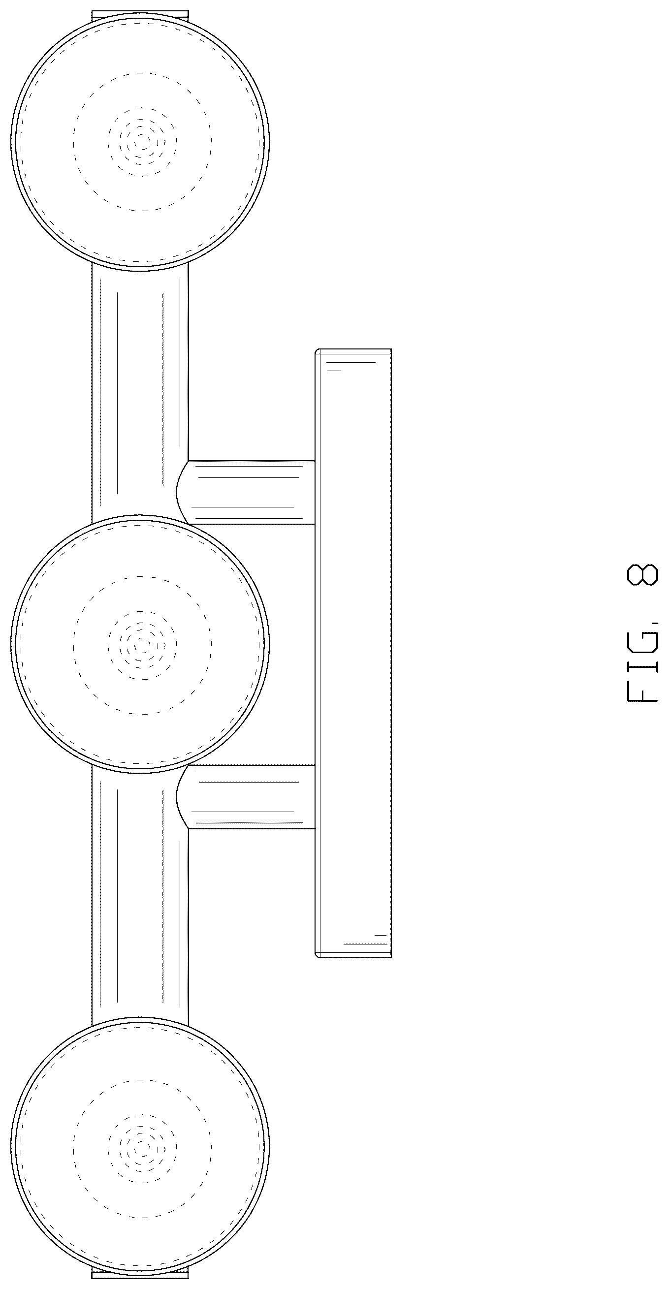 Patent USD1045185 Figure 8 – Bathroom vanity light