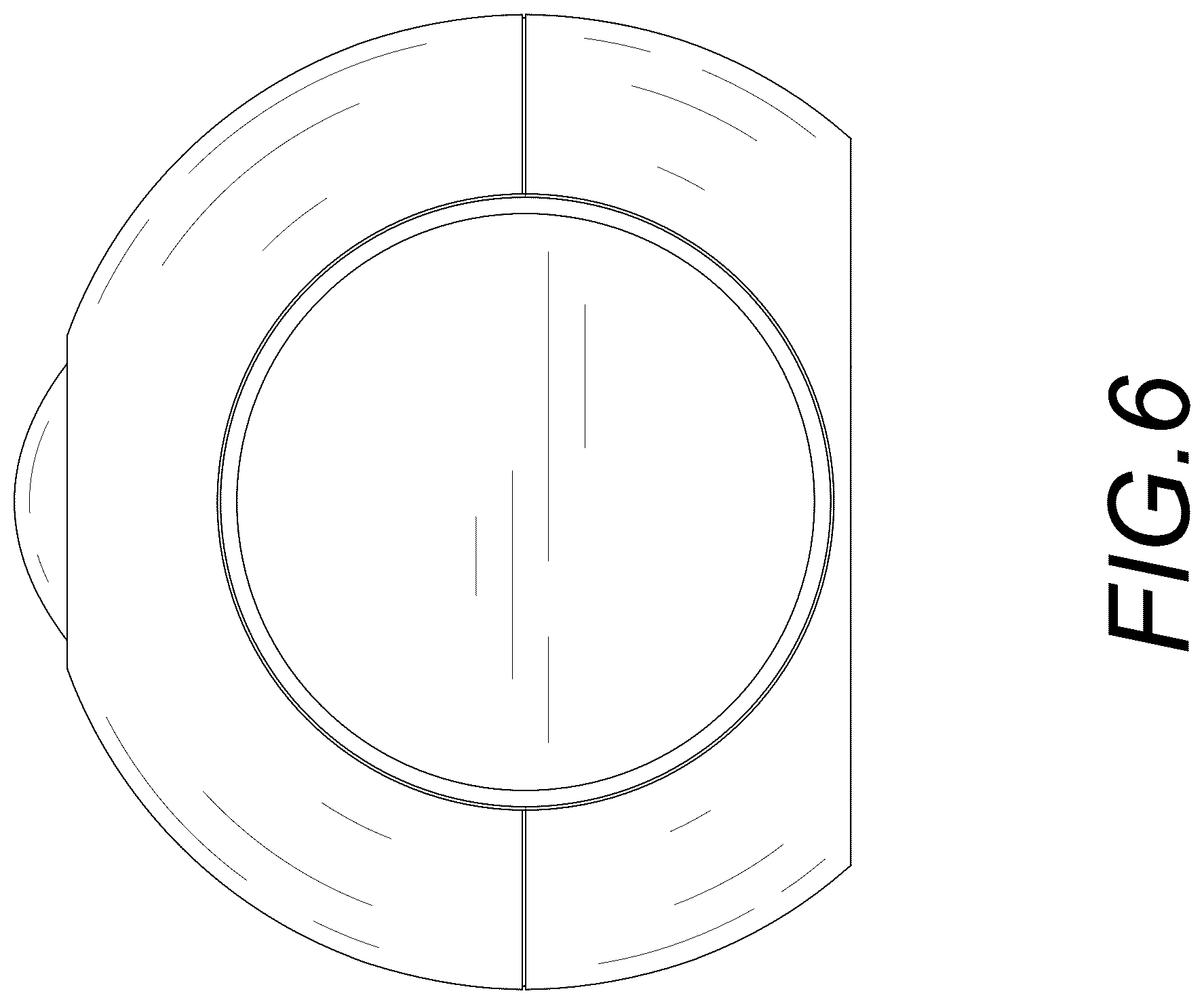 Patent USD1045186 Figure 6 – Wall lamp