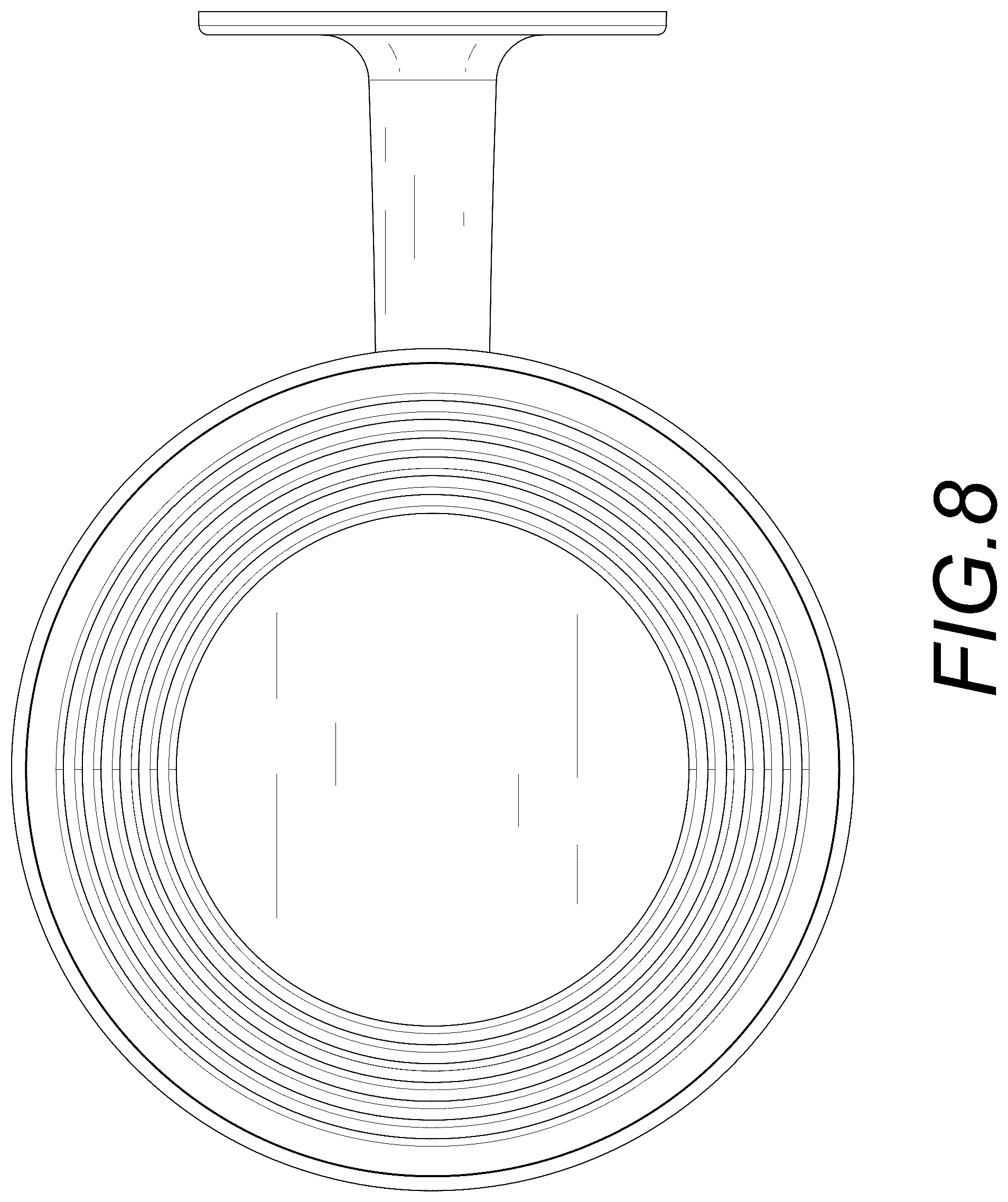 Patent USD1045187 Figure 8 – Wall light