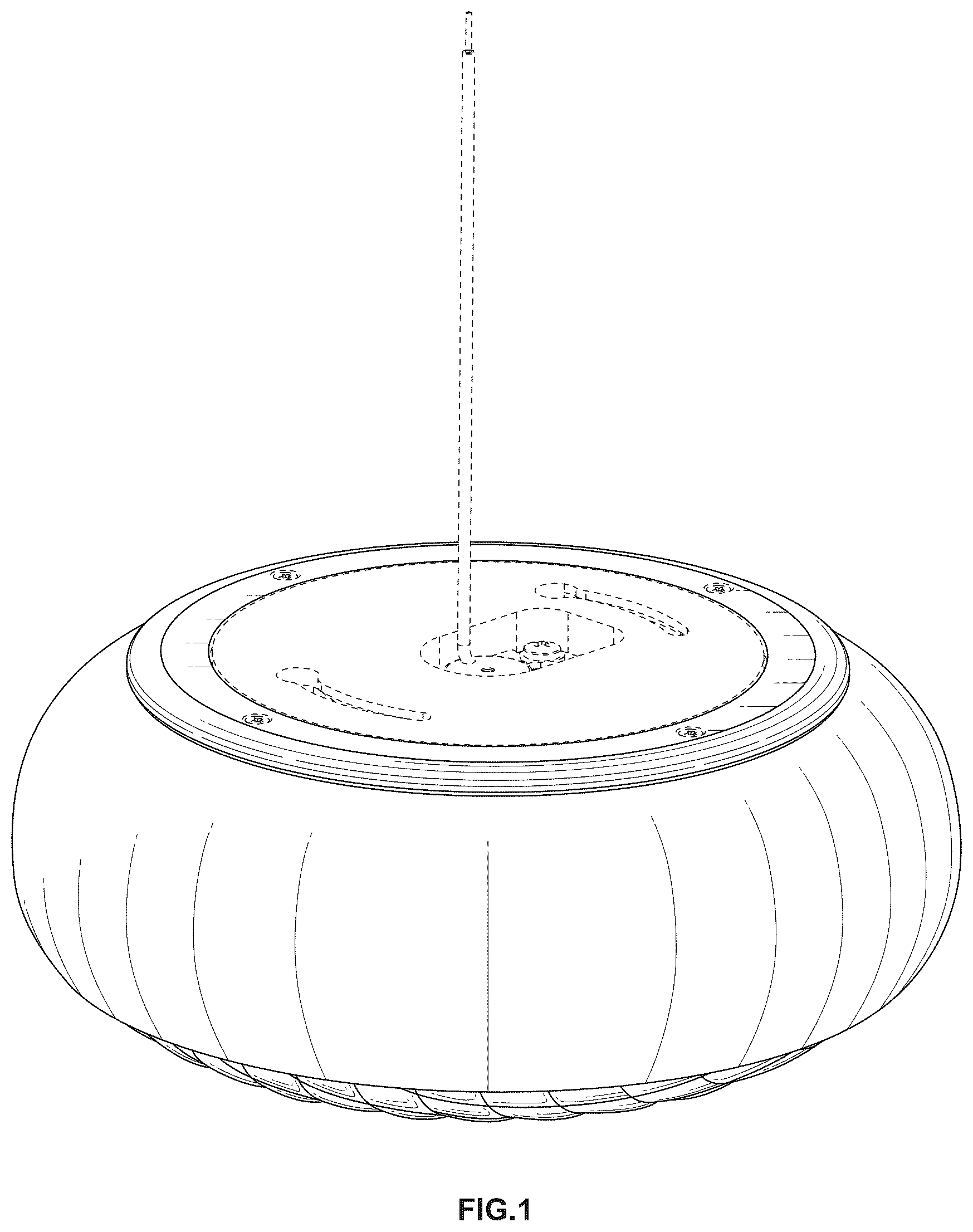 Patent USD1045188 Figure 1 – Light