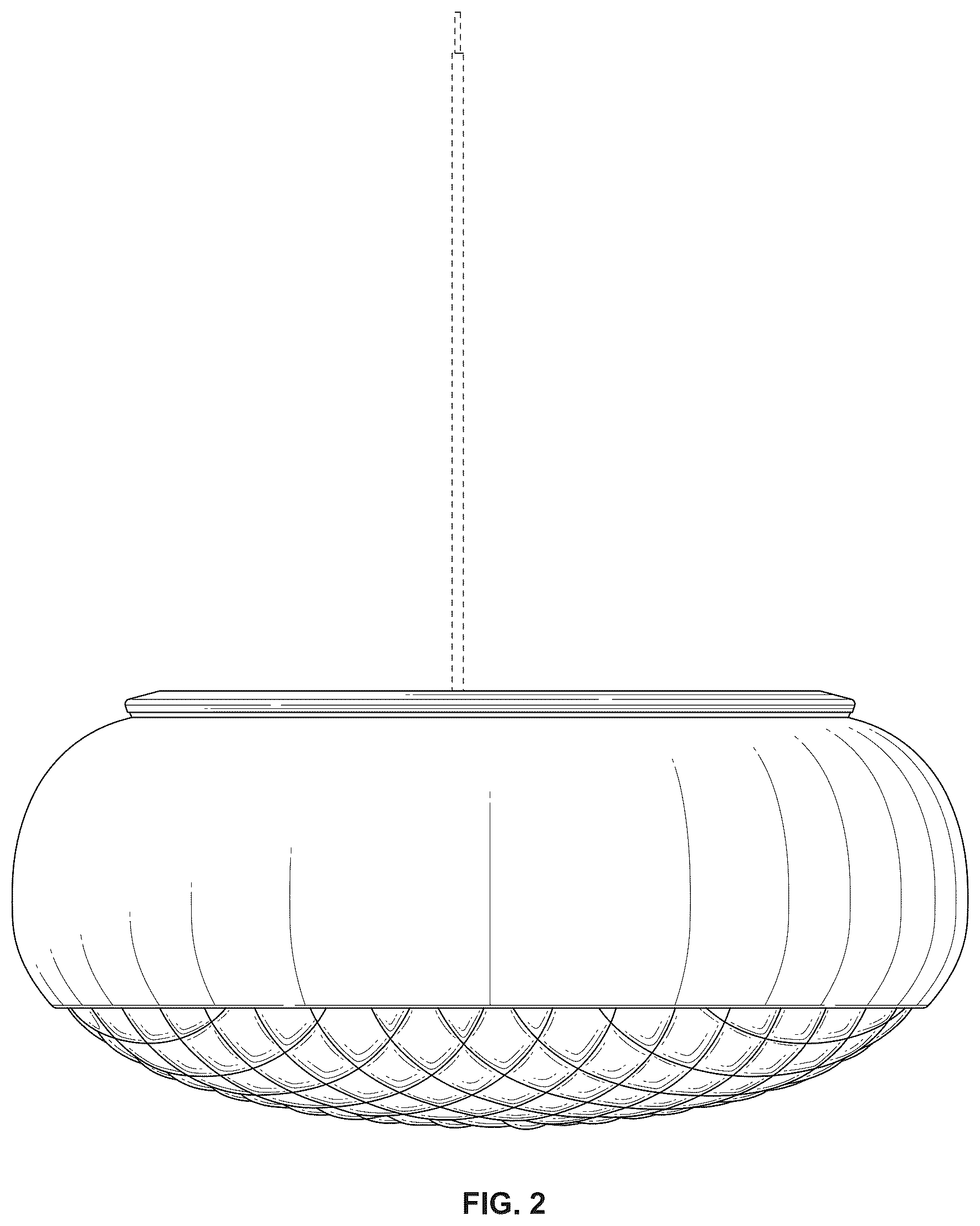 Patent USD1045188 Figure 2 – Light