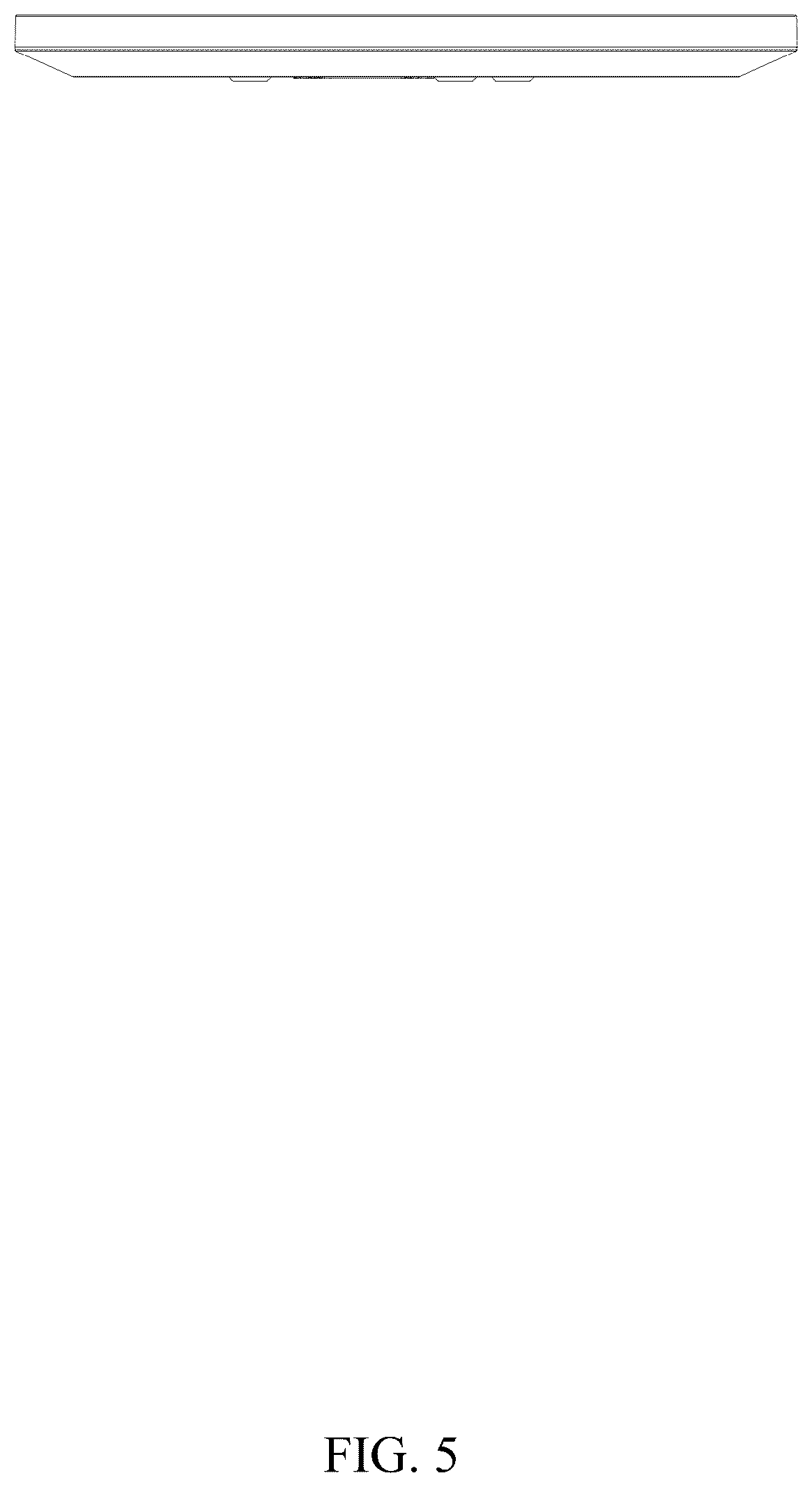 Patent USD1045189 Figure 5 – Round ultra-thin panel light