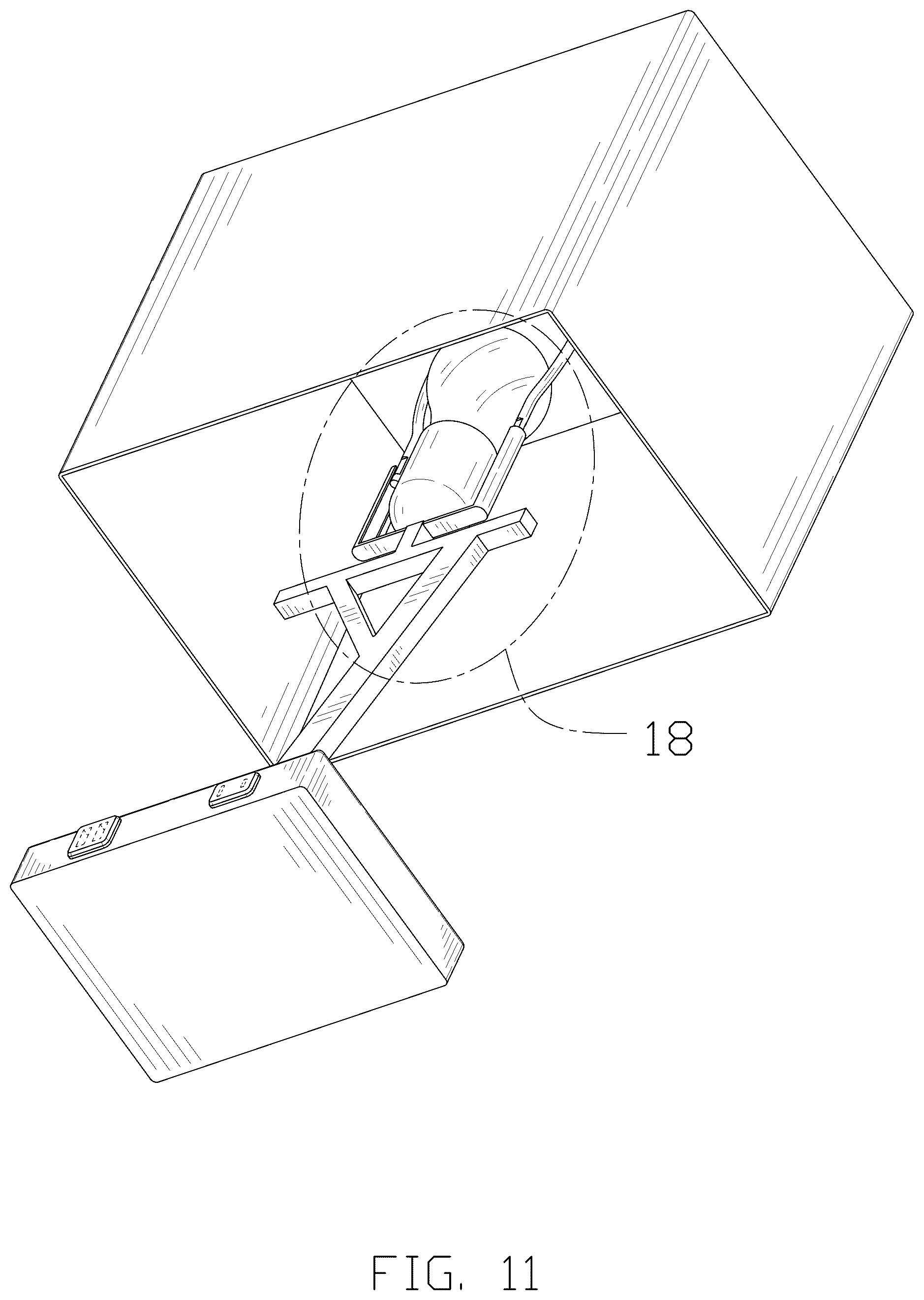 Patent USD1045190 Figure 11 – Table lamp