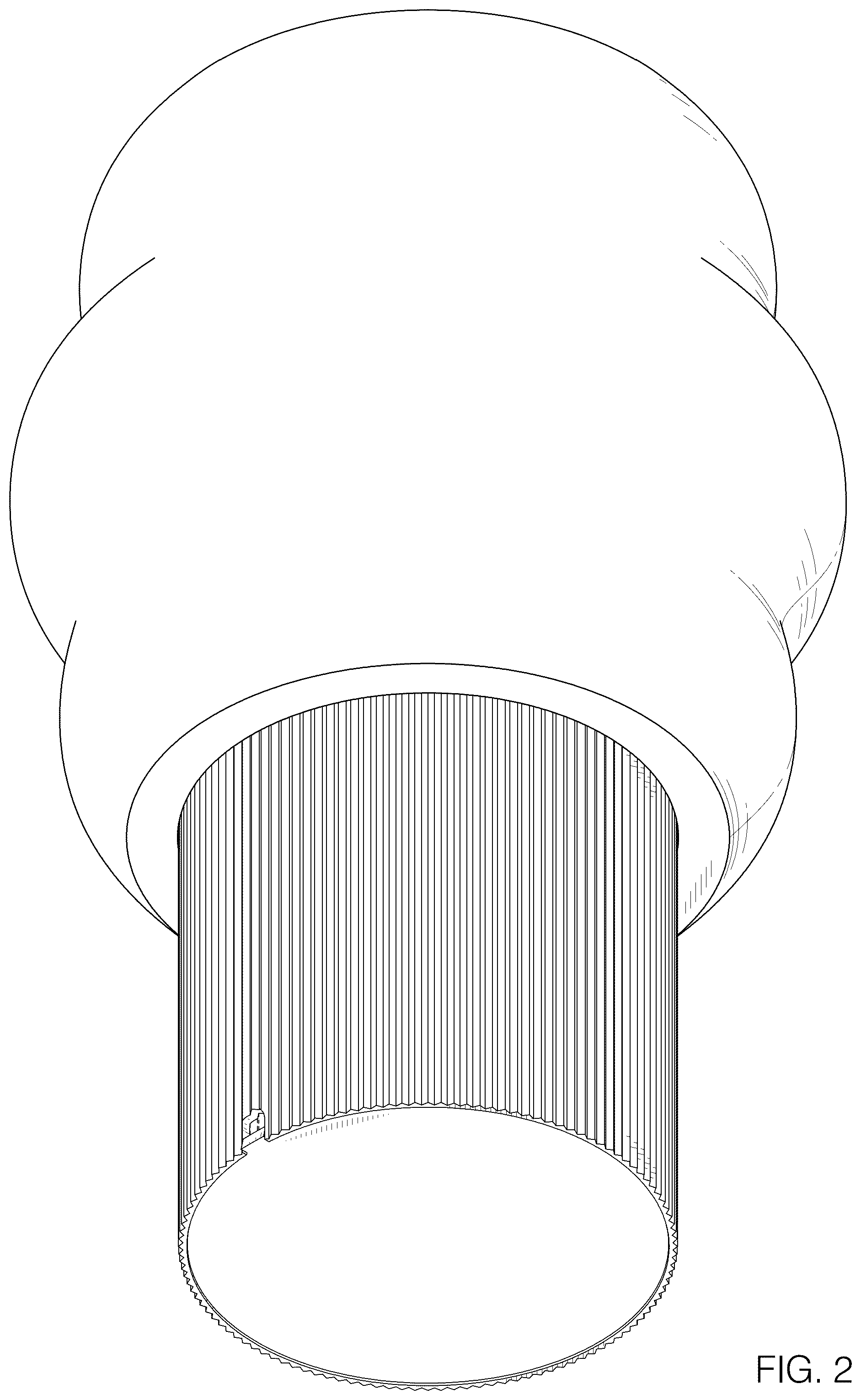 Patent USD1045191 Figure 2 – Lamp