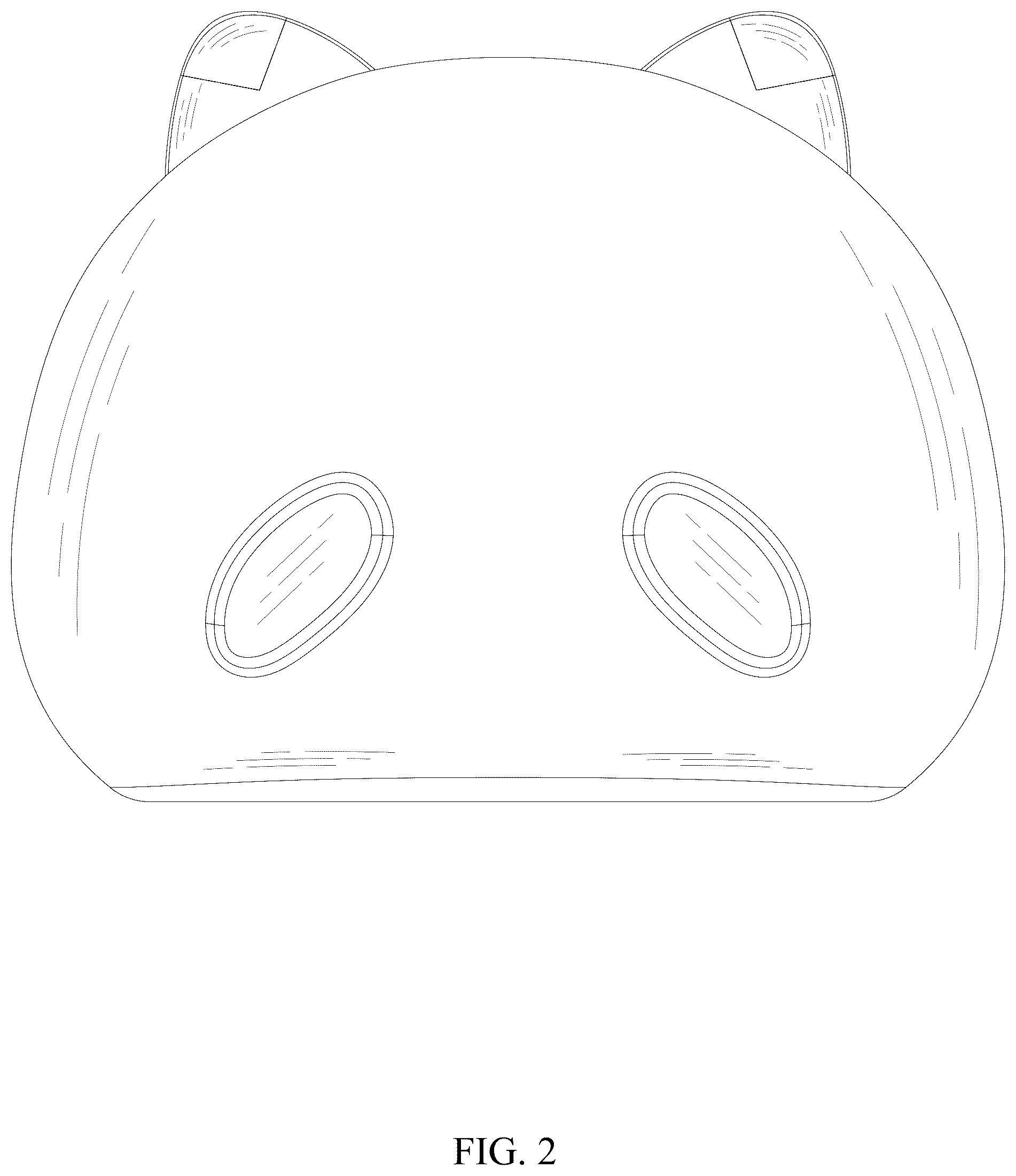 Patent USD1045194 Figure 2 – Cat shaped nightlight