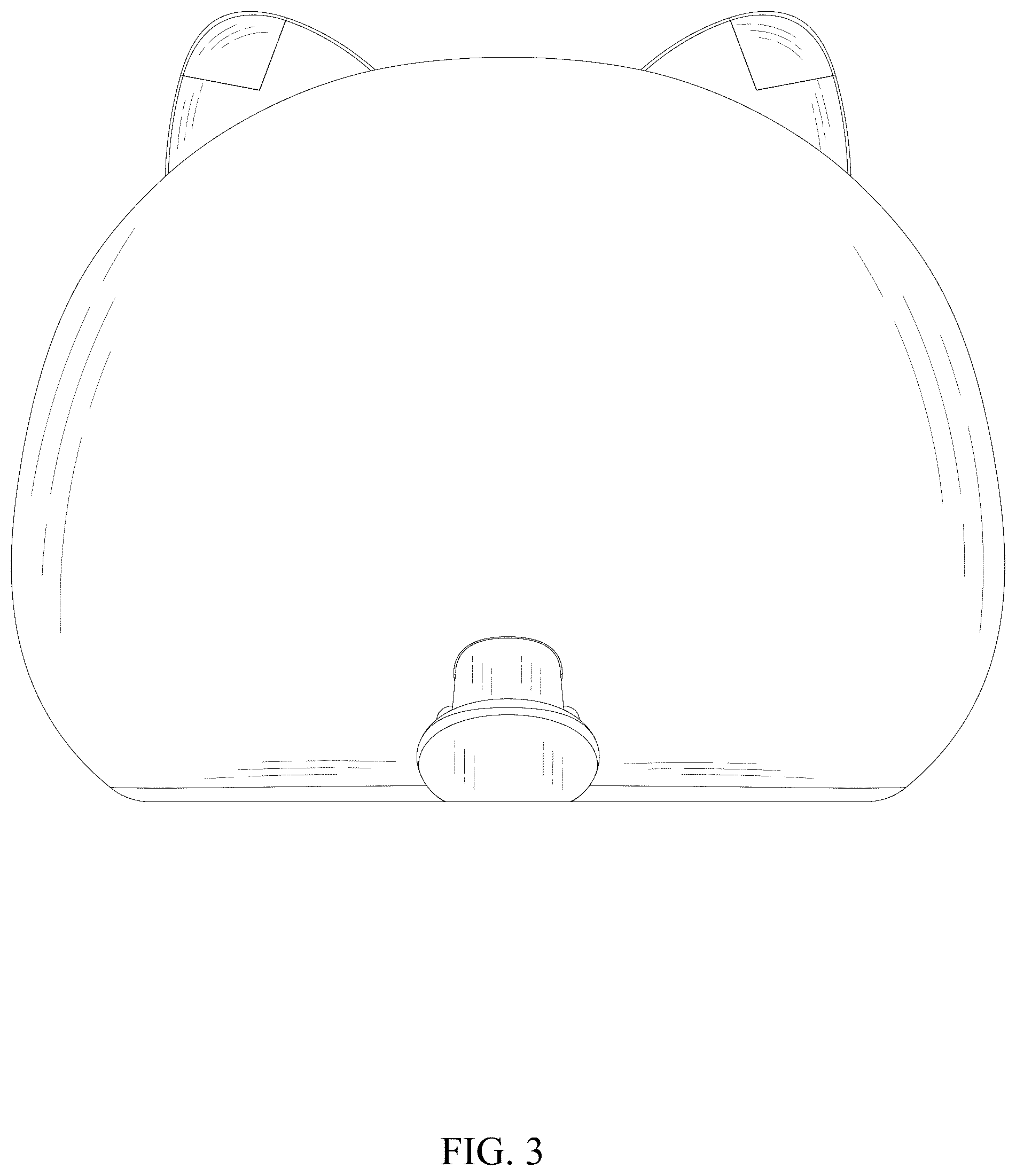 Patent USD1045194 Figure 3 – Cat shaped nightlight