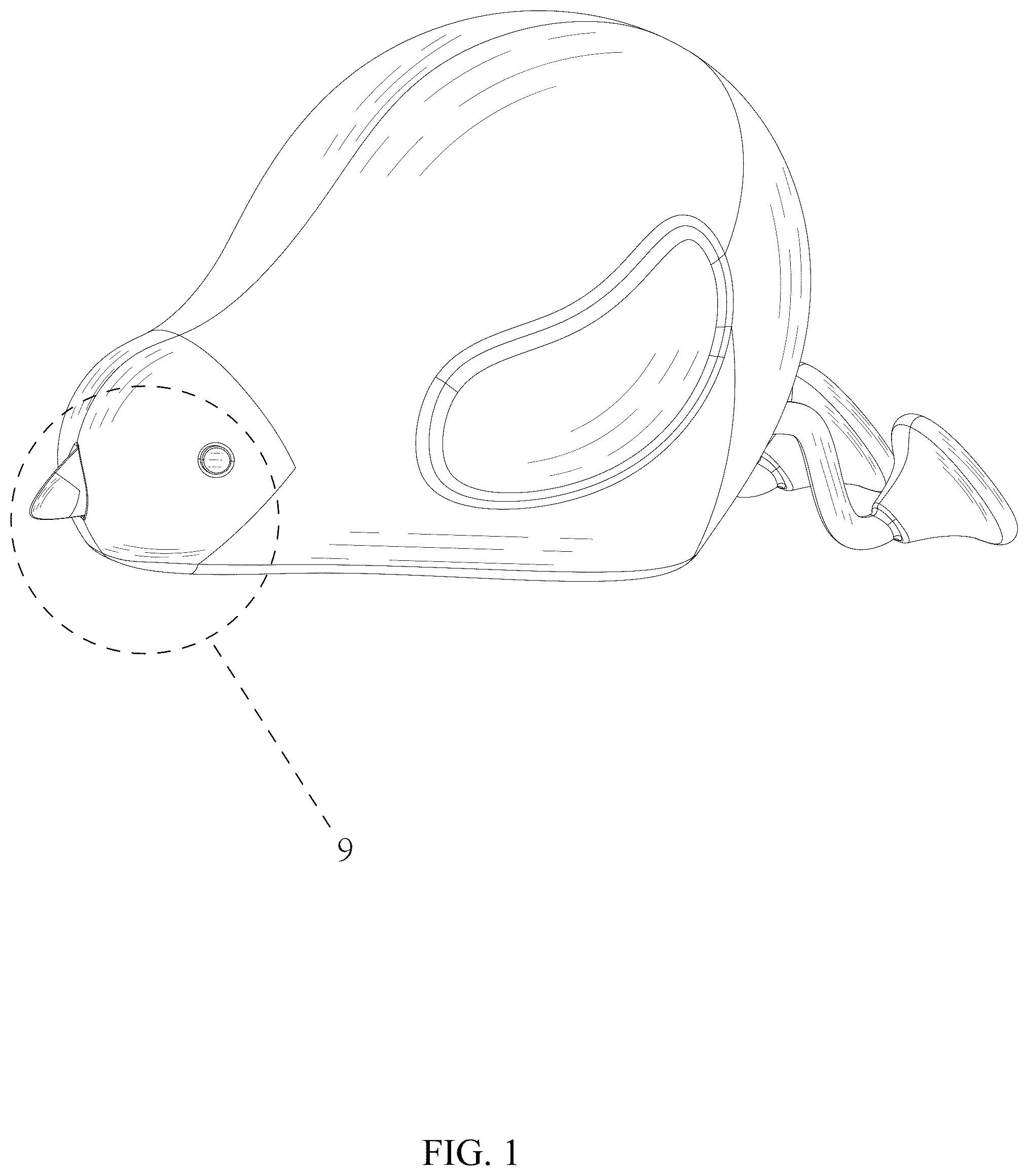 Patent USD1045195 — Bird shaped nightlight — Figure 1