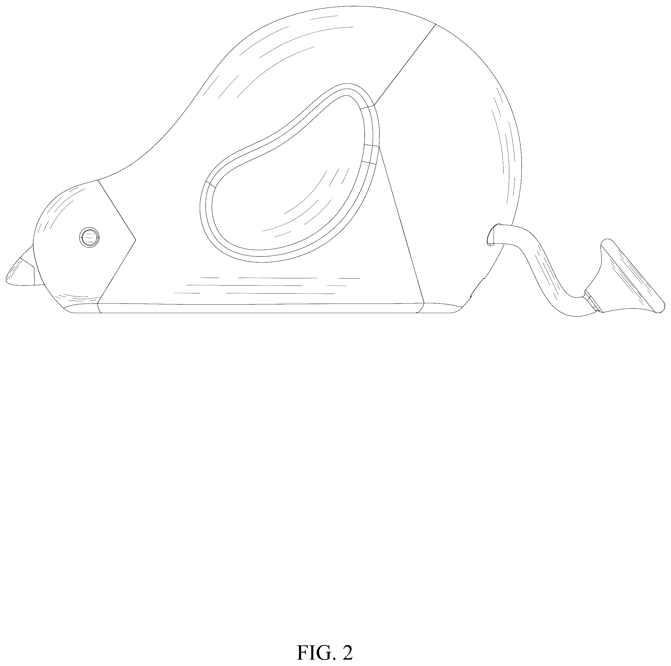 Patent USD1045195 Figure 2 – Bird shaped nightlight