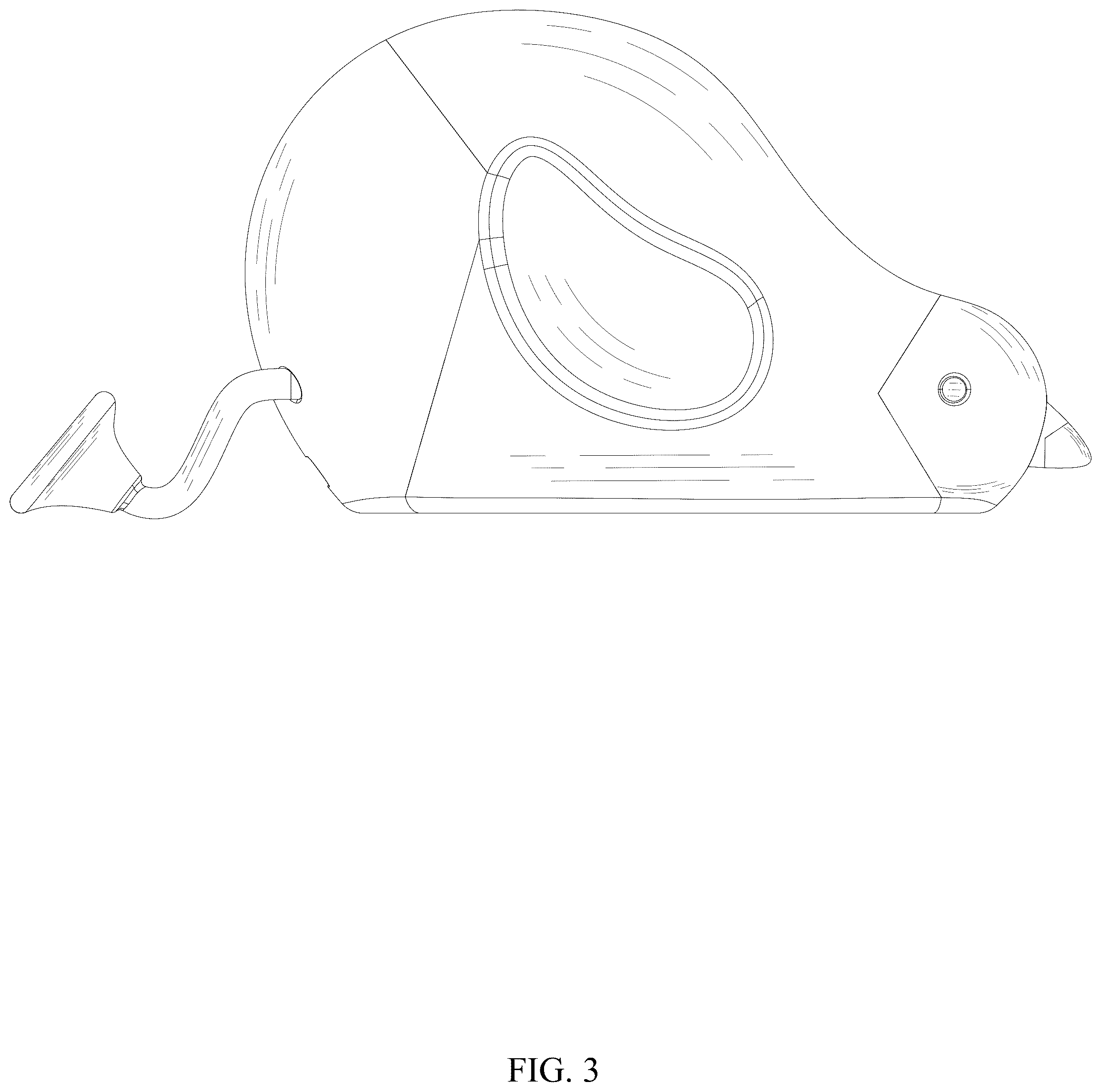 Patent USD1045195 Figure 3 – Bird shaped nightlight