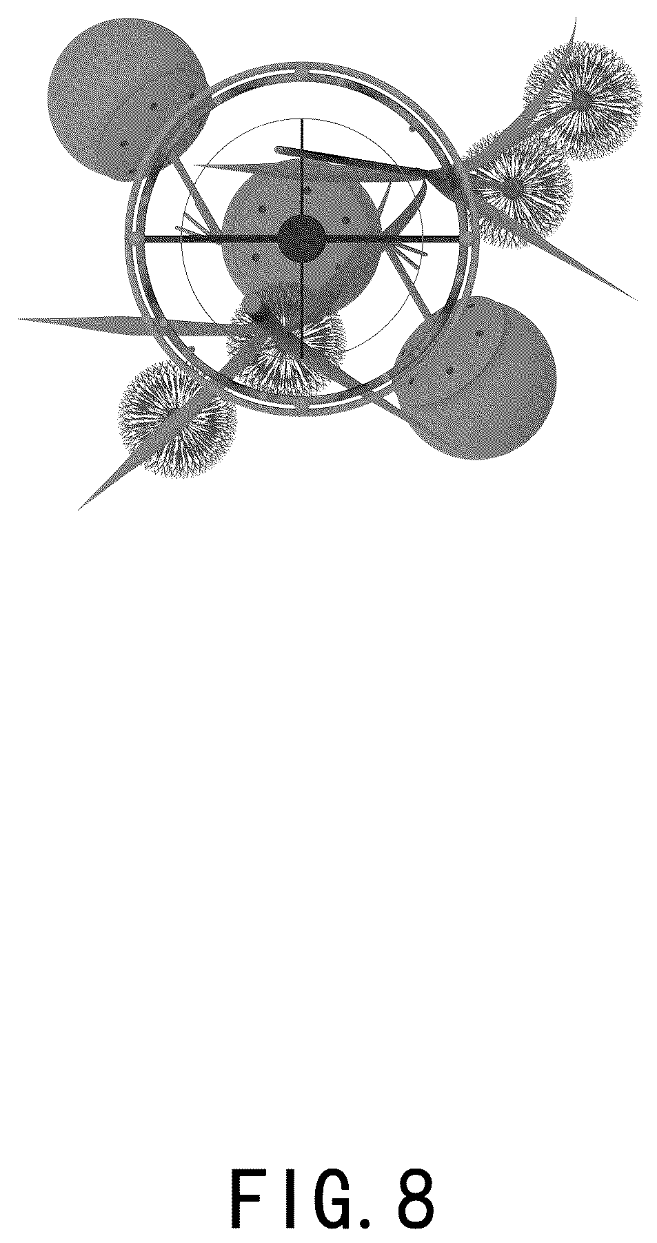 Patent USD1045196 Figure 8 – Floor woven rattan lamp