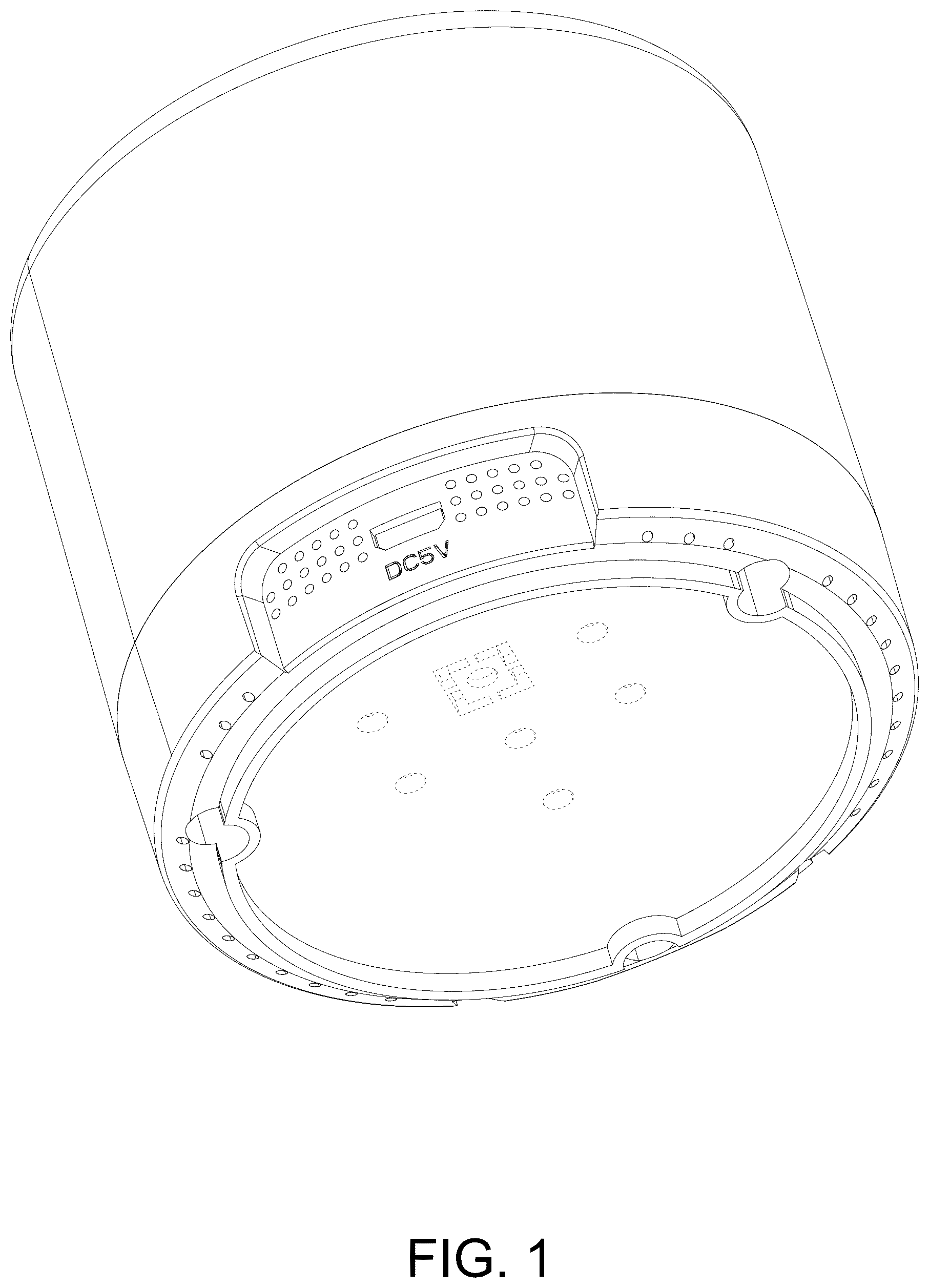 Patent USD1045197 Figure 1 – Starry sky light