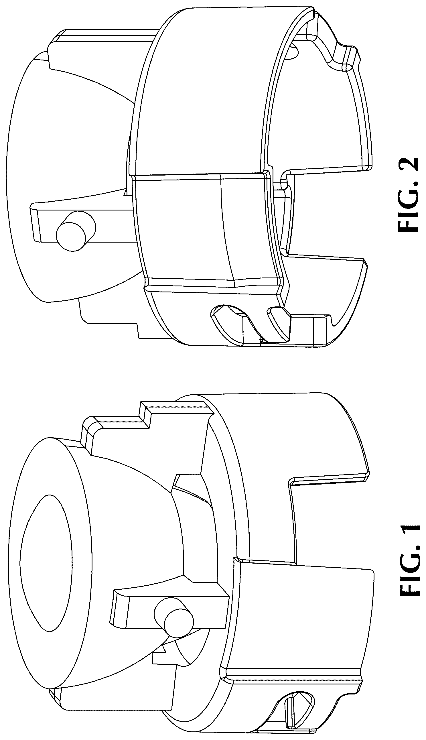Patent USD1045201 Figure 1 – Reflector module