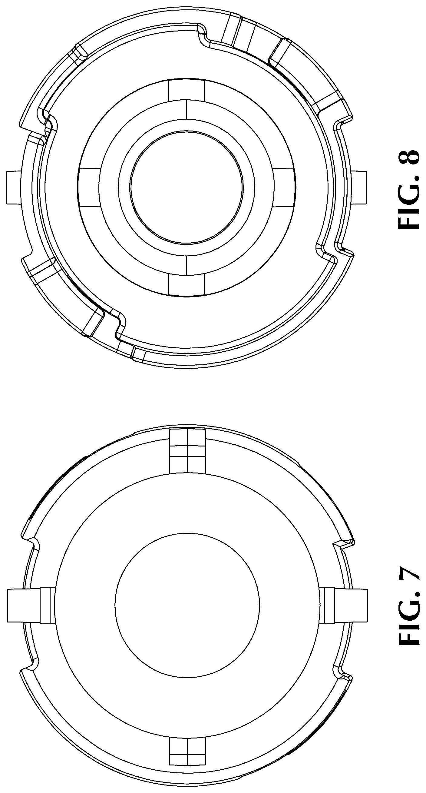 Patent USD1045201 Figure 4 – Reflector module