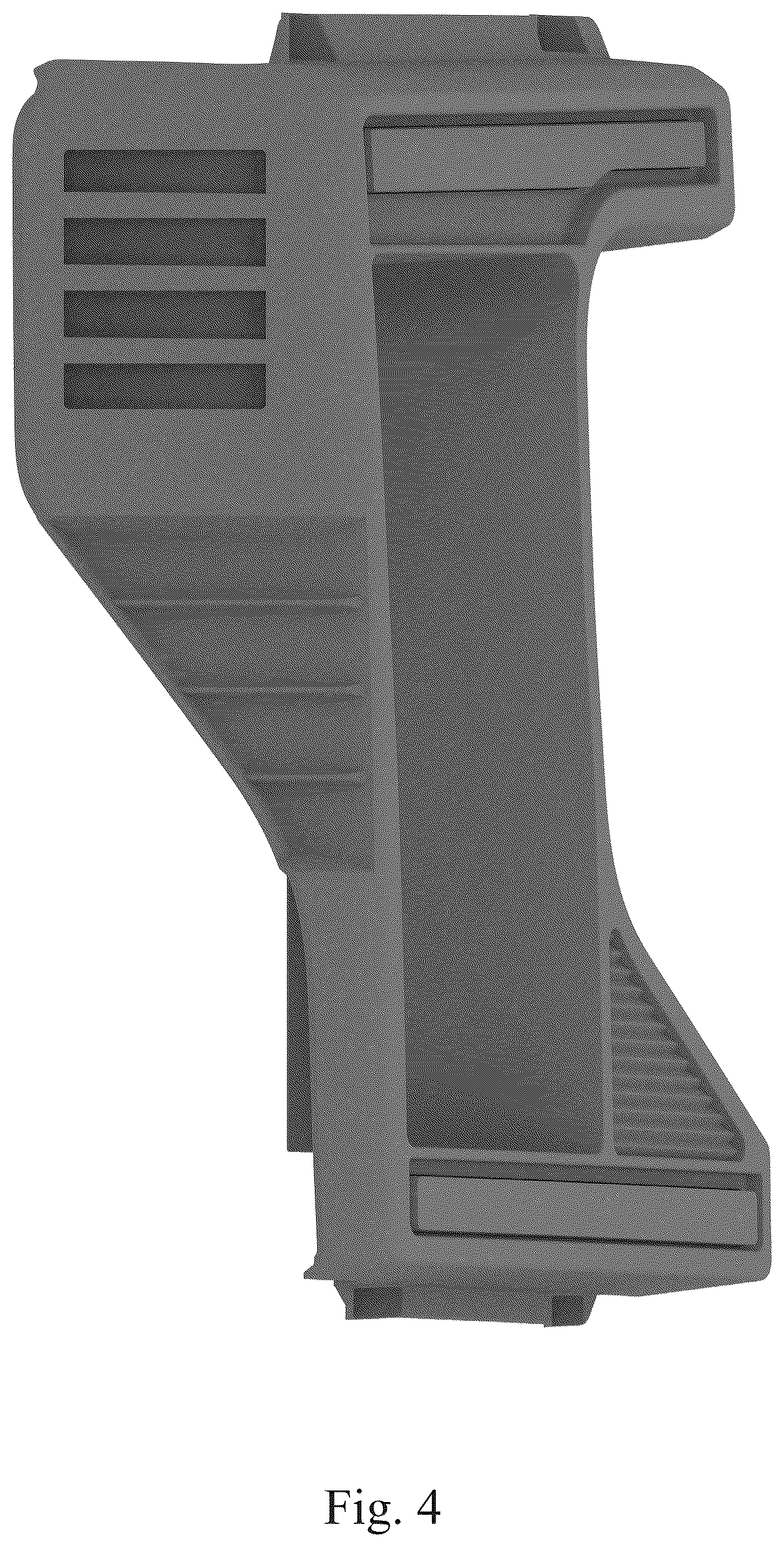 Patent USD1045203 Figure 4 – Lamp frame