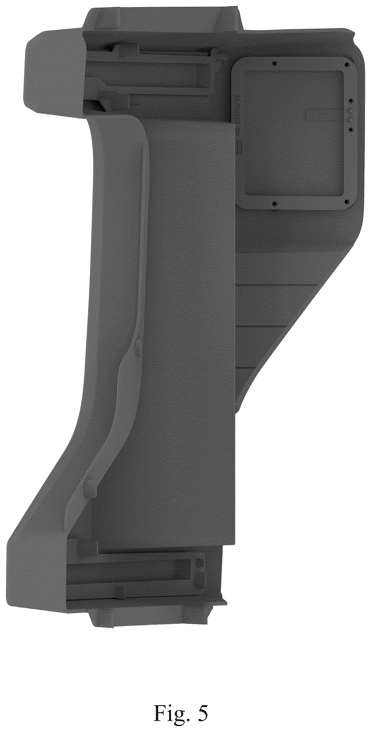 Patent USD1045203 Figure 5 – Lamp frame