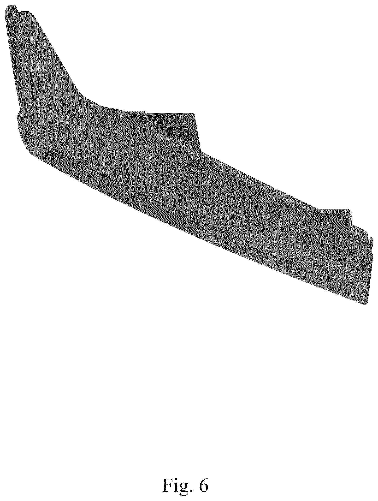 Patent USD1045203 Figure 6 – Lamp frame